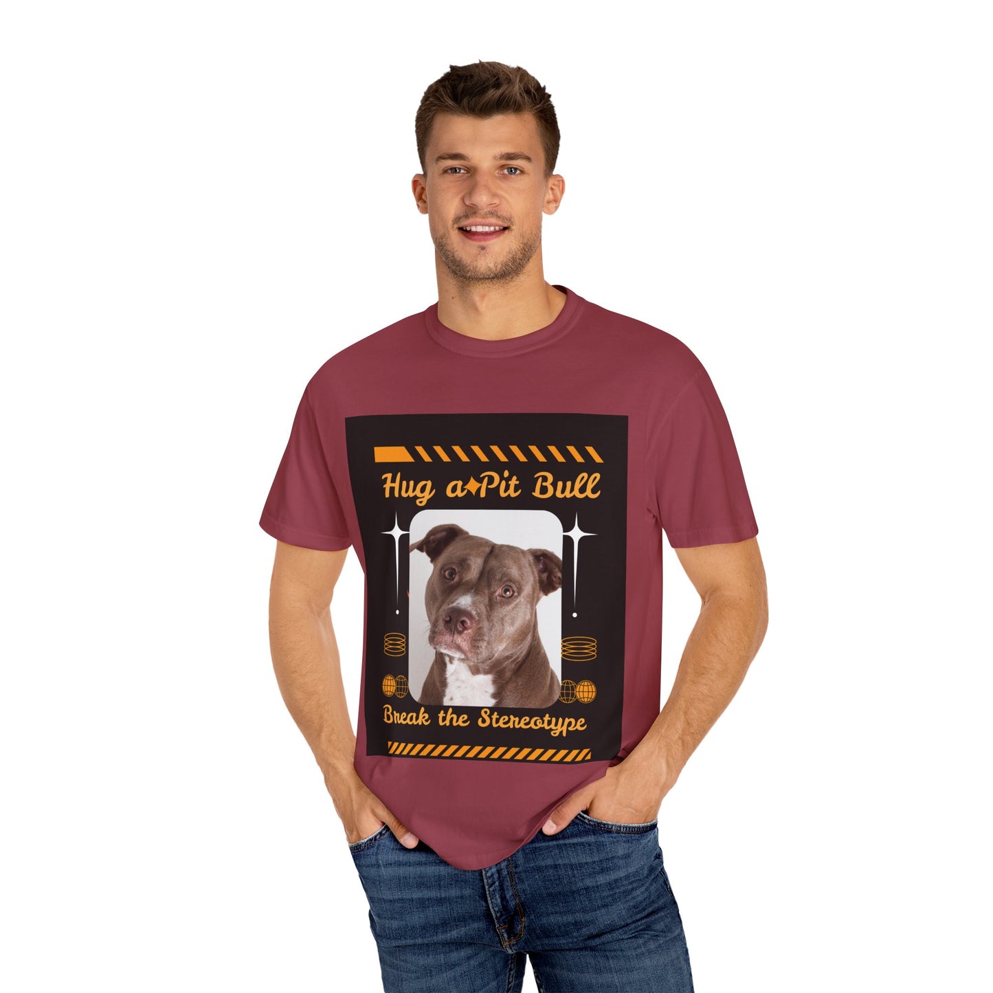 Pit Bull Awareness T-Shirt, Animal Lover Gift, Break the Stereotype Tee, Unisex Dog Shirt, Gifts for Dog Owners