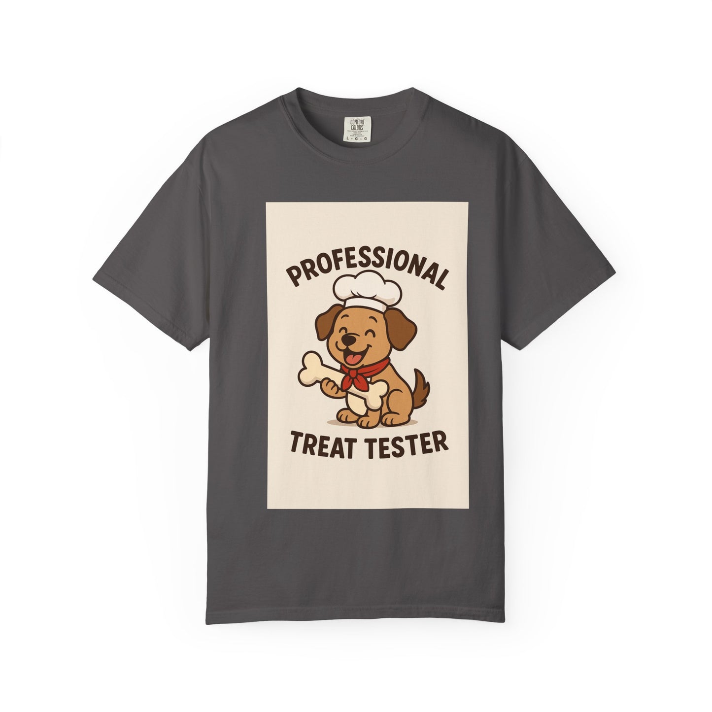 Funny Dog Lover's T-Shirt, Professional Treat Tester Tee, Gift for Pet Owners, Animal Lover Shirt, Dog Mom Gift