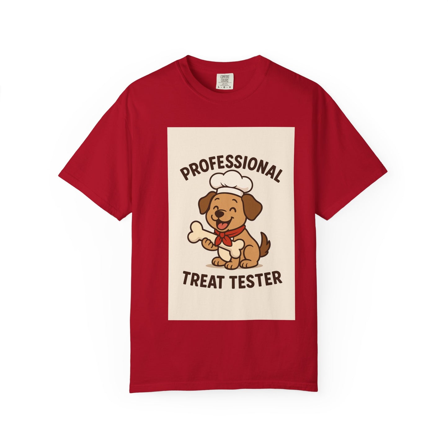 Funny Dog Lover's T-Shirt, Professional Treat Tester Tee, Gift for Pet Owners, Animal Lover Shirt, Dog Mom Gift