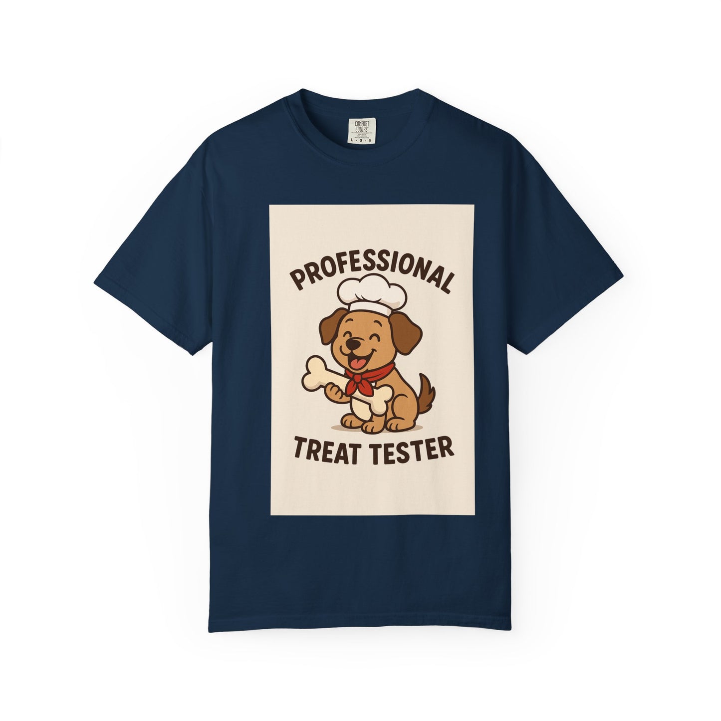 Funny Dog Lover's T-Shirt, Professional Treat Tester Tee, Gift for Pet Owners, Animal Lover Shirt, Dog Mom Gift