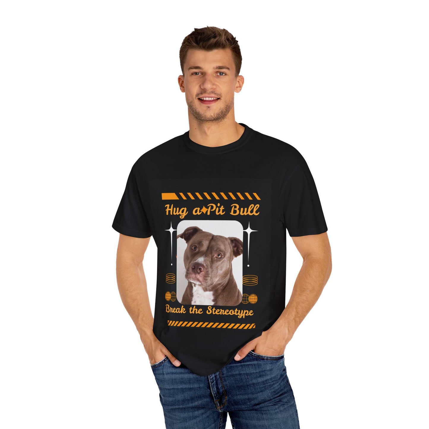 Pit Bull Awareness T-Shirt, Animal Lover Gift, Break the Stereotype Tee, Unisex Dog Shirt, Gifts for Dog Owners