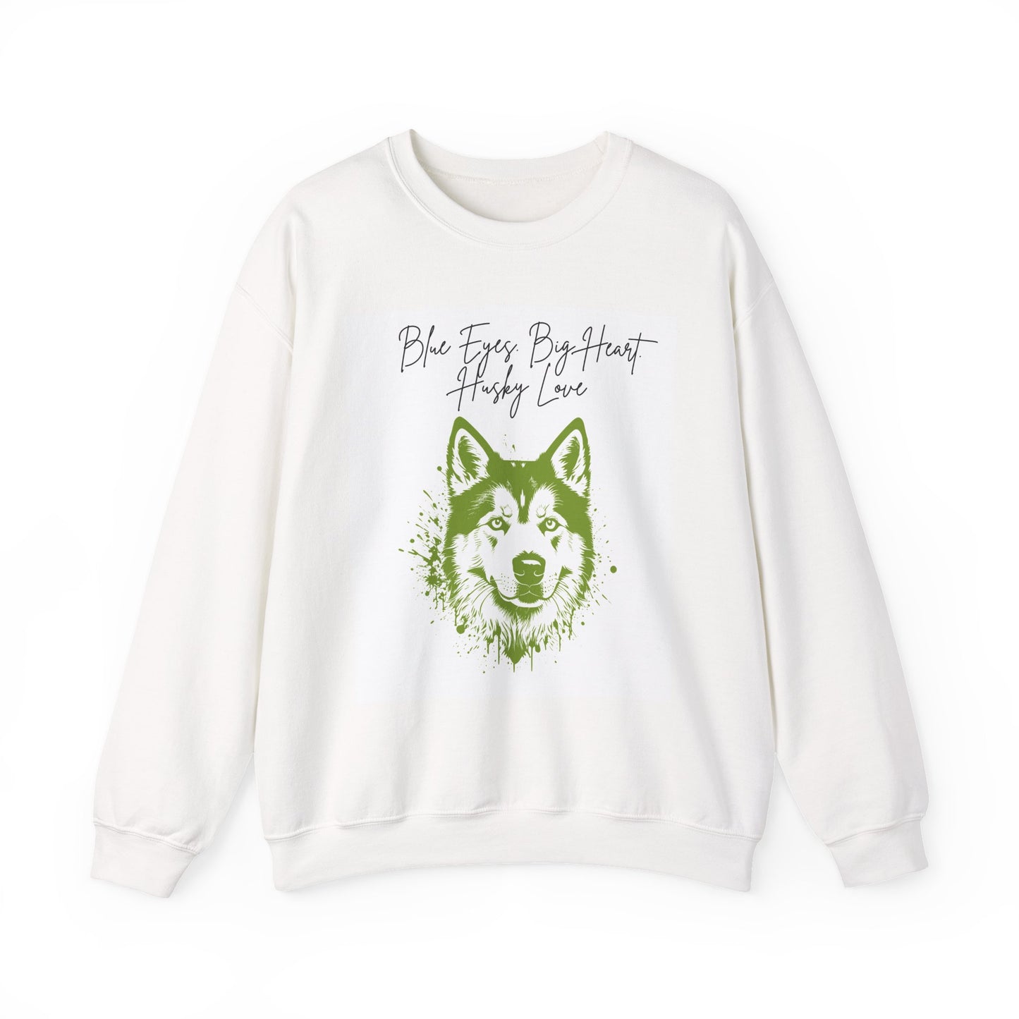 Husky Love Crewneck Sweatshirt | Cozy Pet Lover Gift, Unisex Sweatshirt, Animal Lover Apparel, Dog Sweatshirt, Birthday Gift