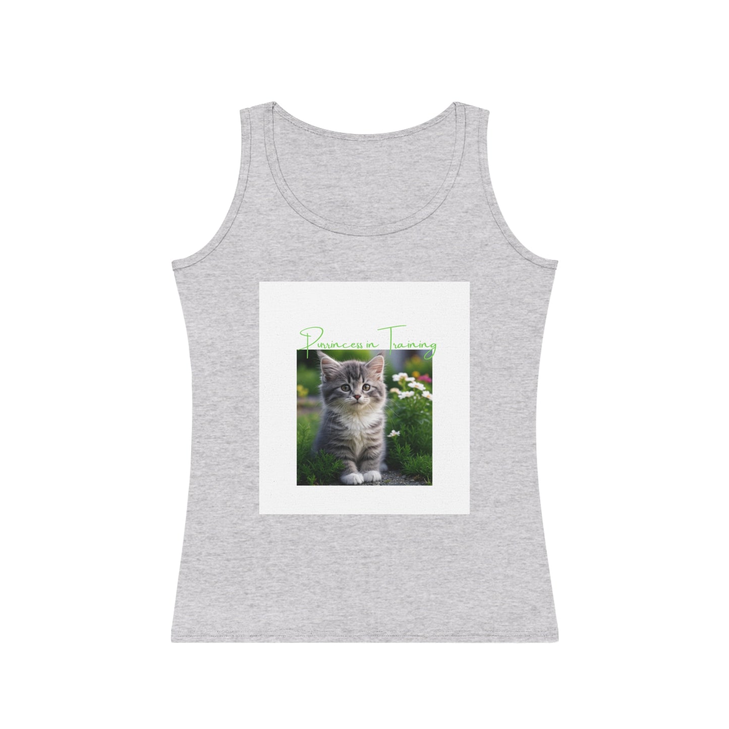 Playful Cat Women's Tank Top, Cute Pet Apparel, Summer Outfit, Cat Lover Gift, Casual Wear, Animal-themed Clothing