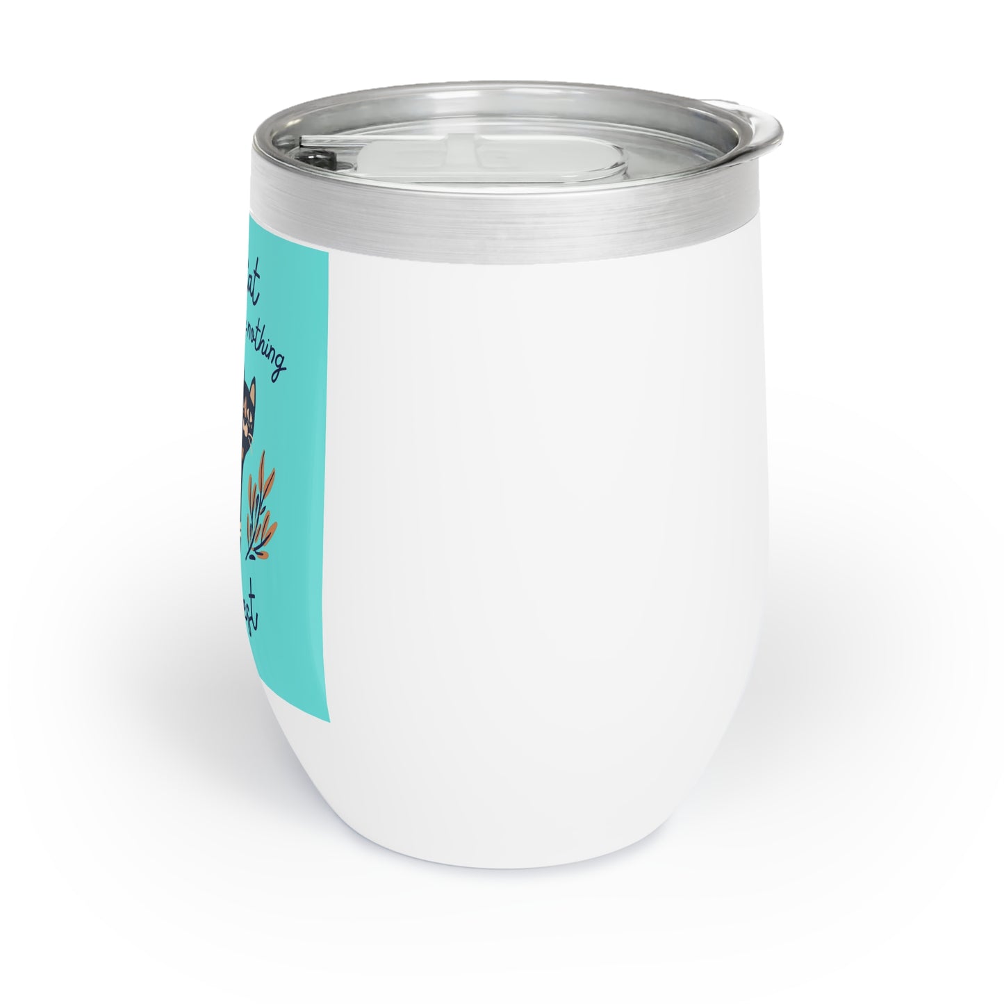 My Cat Deserves Nothing But The Best Wine Tumbler, Cat Lover Gifts, Pet Owner Accessories, Unique Drinkware, Birthday Gift
