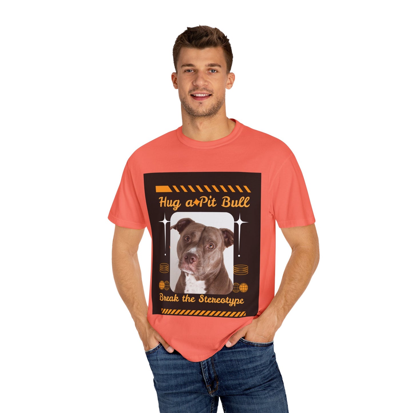 Pit Bull Awareness T-Shirt, Animal Lover Gift, Break the Stereotype Tee, Unisex Dog Shirt, Gifts for Dog Owners