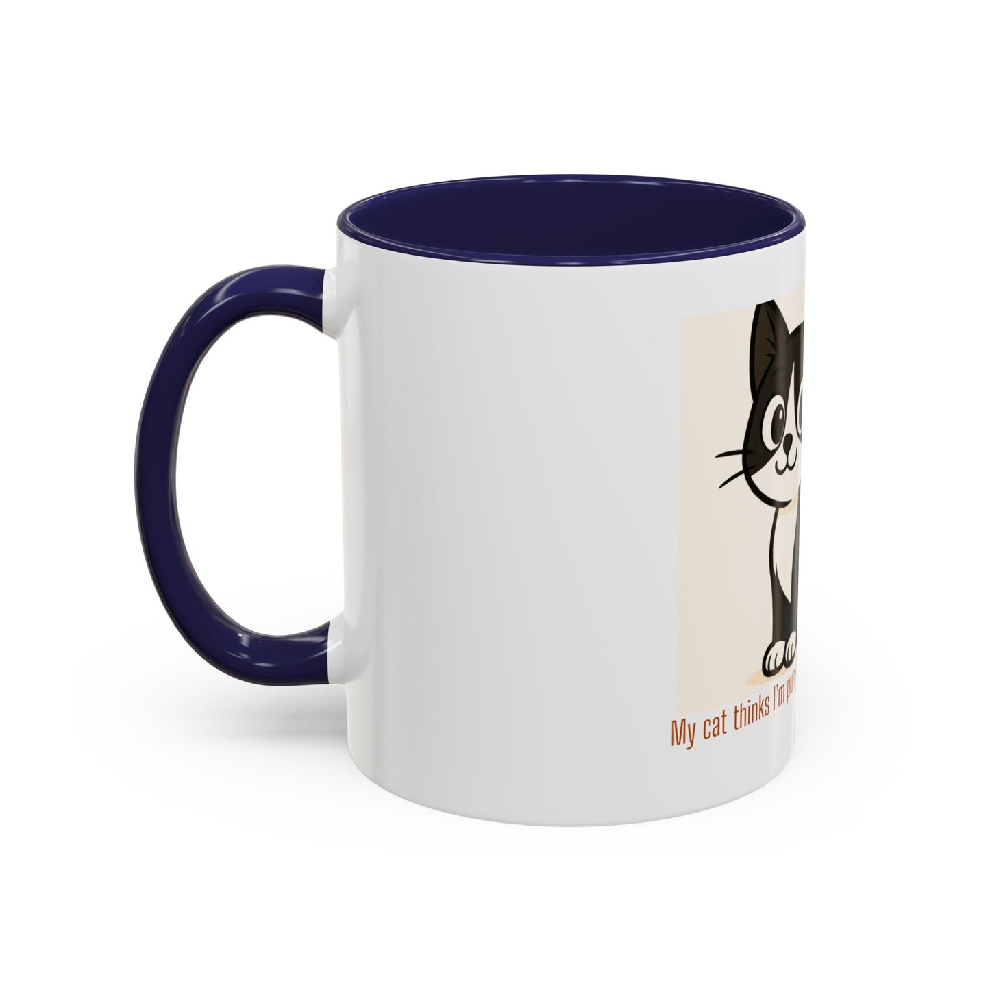 Purr-fect Cat Coffee Mug - for Cat Lovers, Pet Owners, Gift for Her, Funny Cat Lover Mug, Cute Animal Coffee Cup