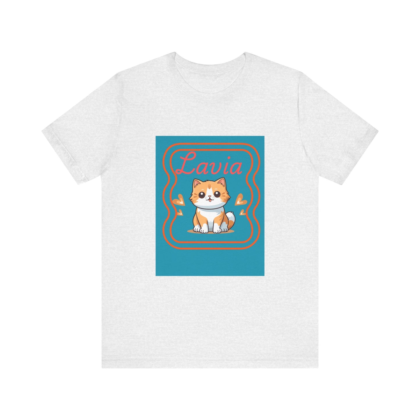 Cute Cat Graphic Tee, Pet Lover Shirt, Animal Lover Gift, Casual Wear, Birthday Gift, Holiday T-Shirt, Unisex Tee