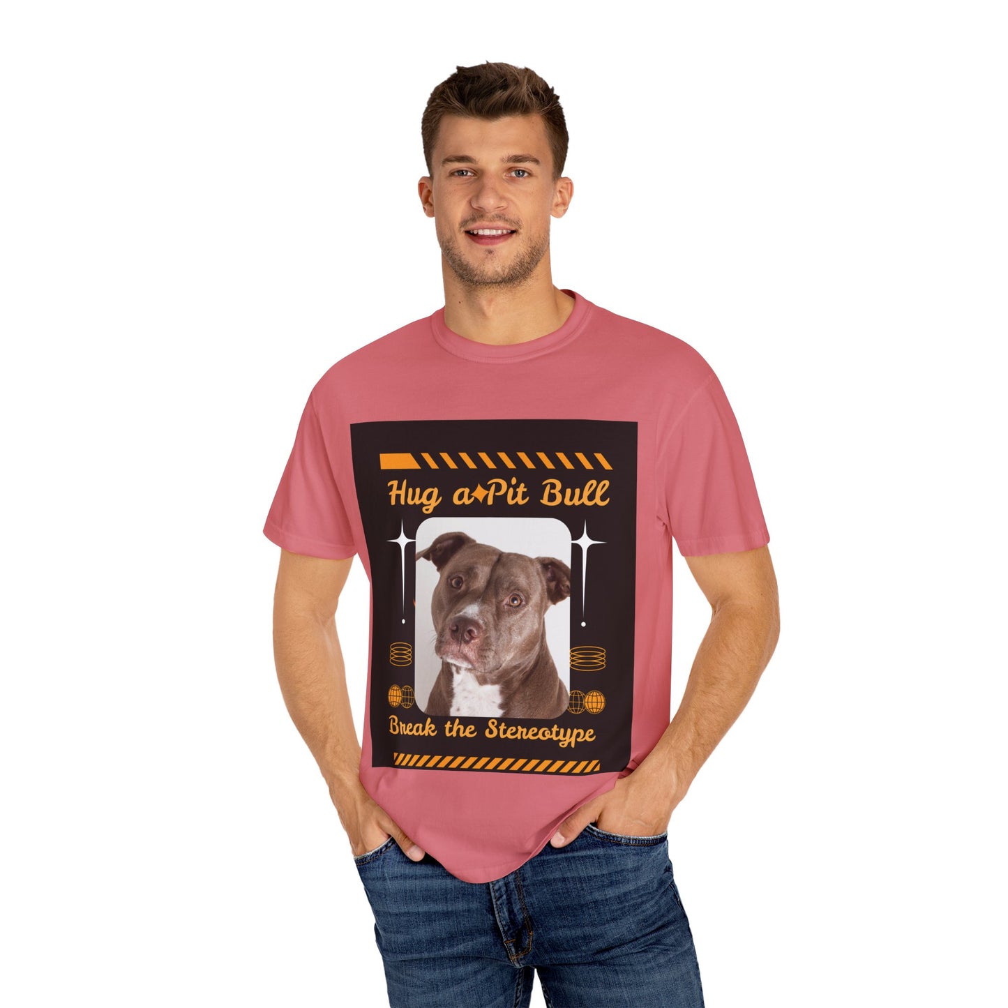 Pit Bull Awareness T-Shirt, Animal Lover Gift, Break the Stereotype Tee, Unisex Dog Shirt, Gifts for Dog Owners