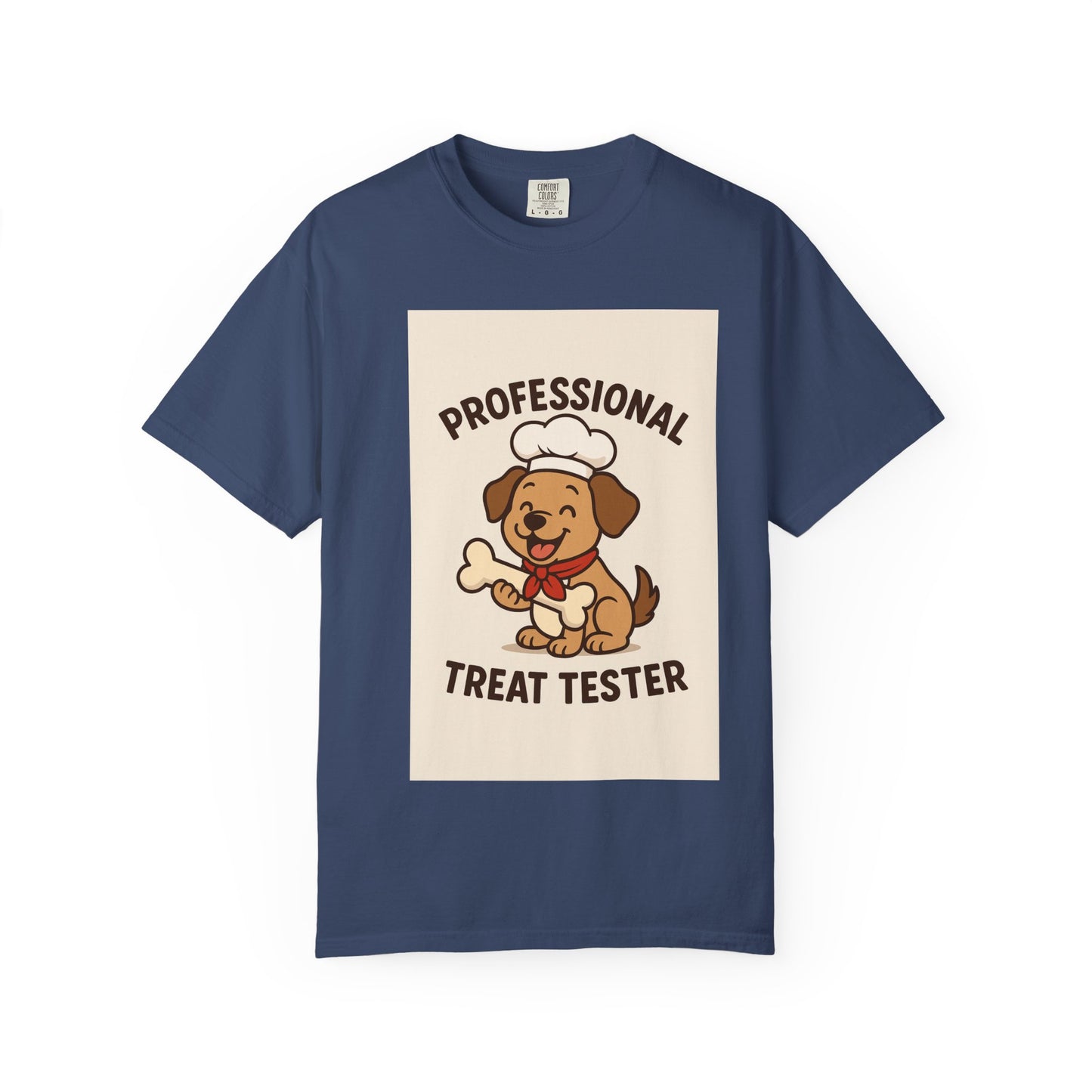 Funny Dog Lover's T-Shirt, Professional Treat Tester Tee, Gift for Pet Owners, Animal Lover Shirt, Dog Mom Gift