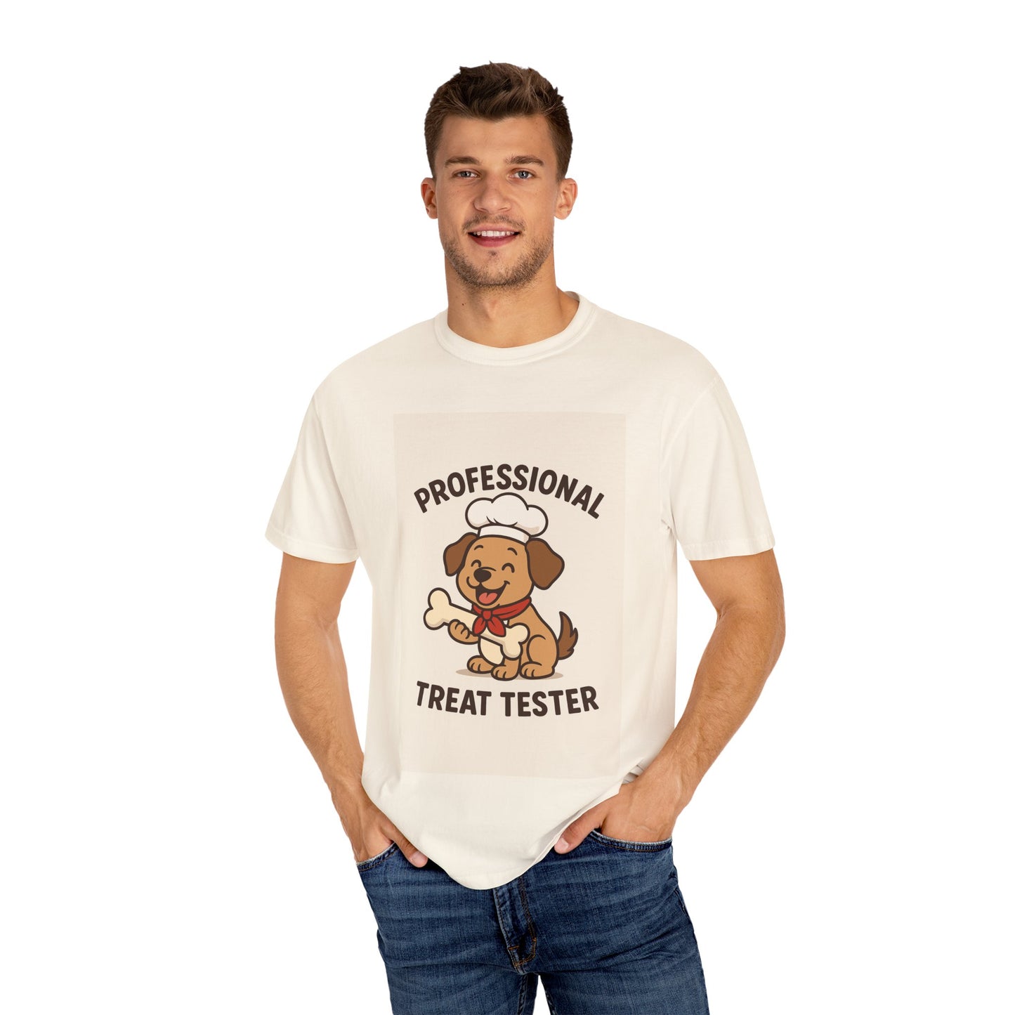 Funny Dog Lover's T-Shirt, Professional Treat Tester Tee, Gift for Pet Owners, Animal Lover Shirt, Dog Mom Gift