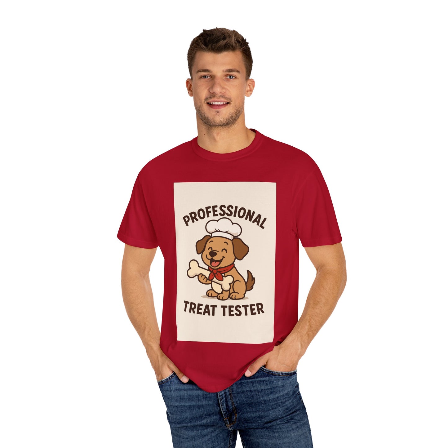Funny Dog Lover's T-Shirt, Professional Treat Tester Tee, Gift for Pet Owners, Animal Lover Shirt, Dog Mom Gift