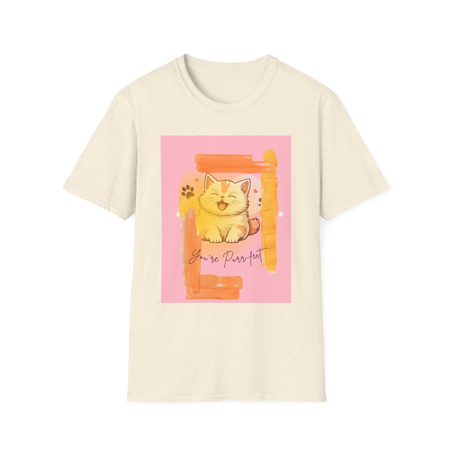 Cute Cat Love T-Shirt, Perfect Gift for Pet Lovers, Casual Wear, Birthday Present, Animal Lovers Tee