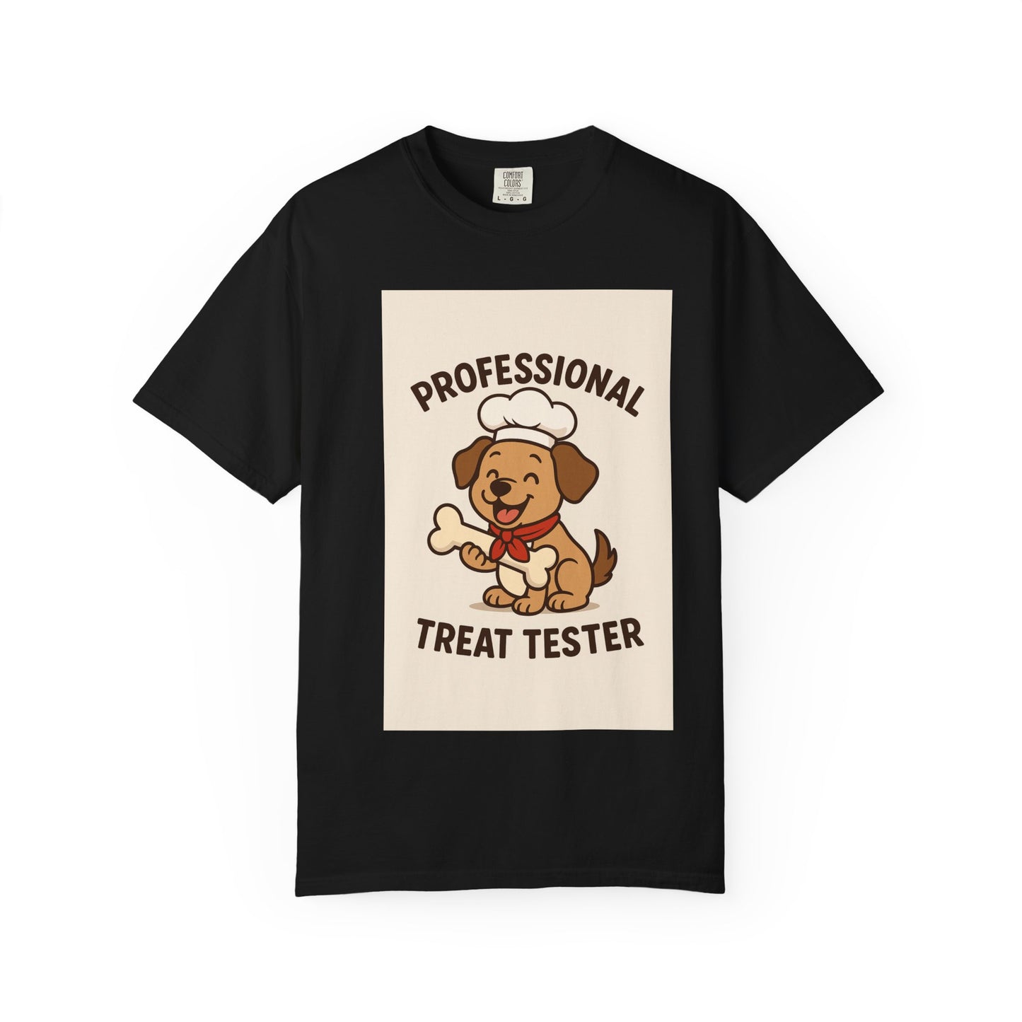 Funny Dog Lover's T-Shirt, Professional Treat Tester Tee, Gift for Pet Owners, Animal Lover Shirt, Dog Mom Gift