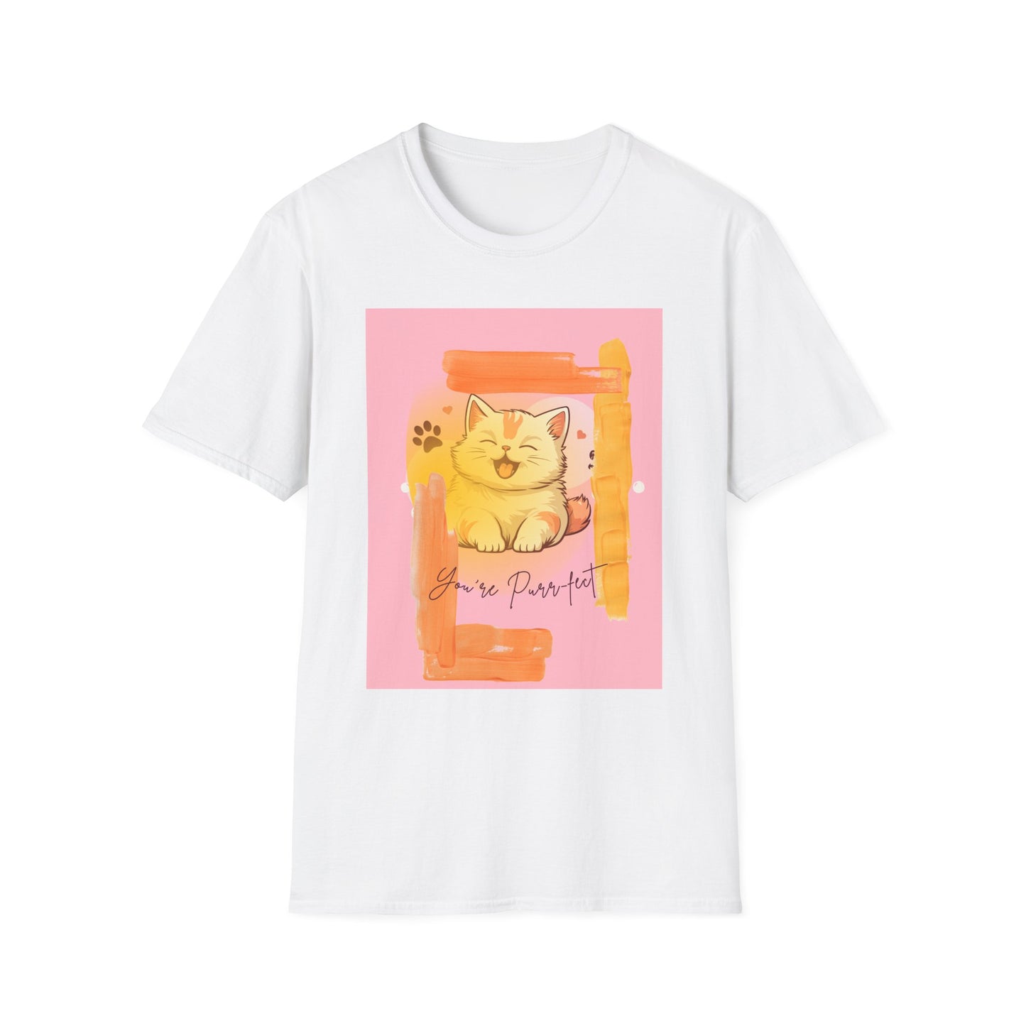 Cute Cat Love T-Shirt, Perfect Gift for Pet Lovers, Casual Wear, Birthday Present, Animal Lovers Tee