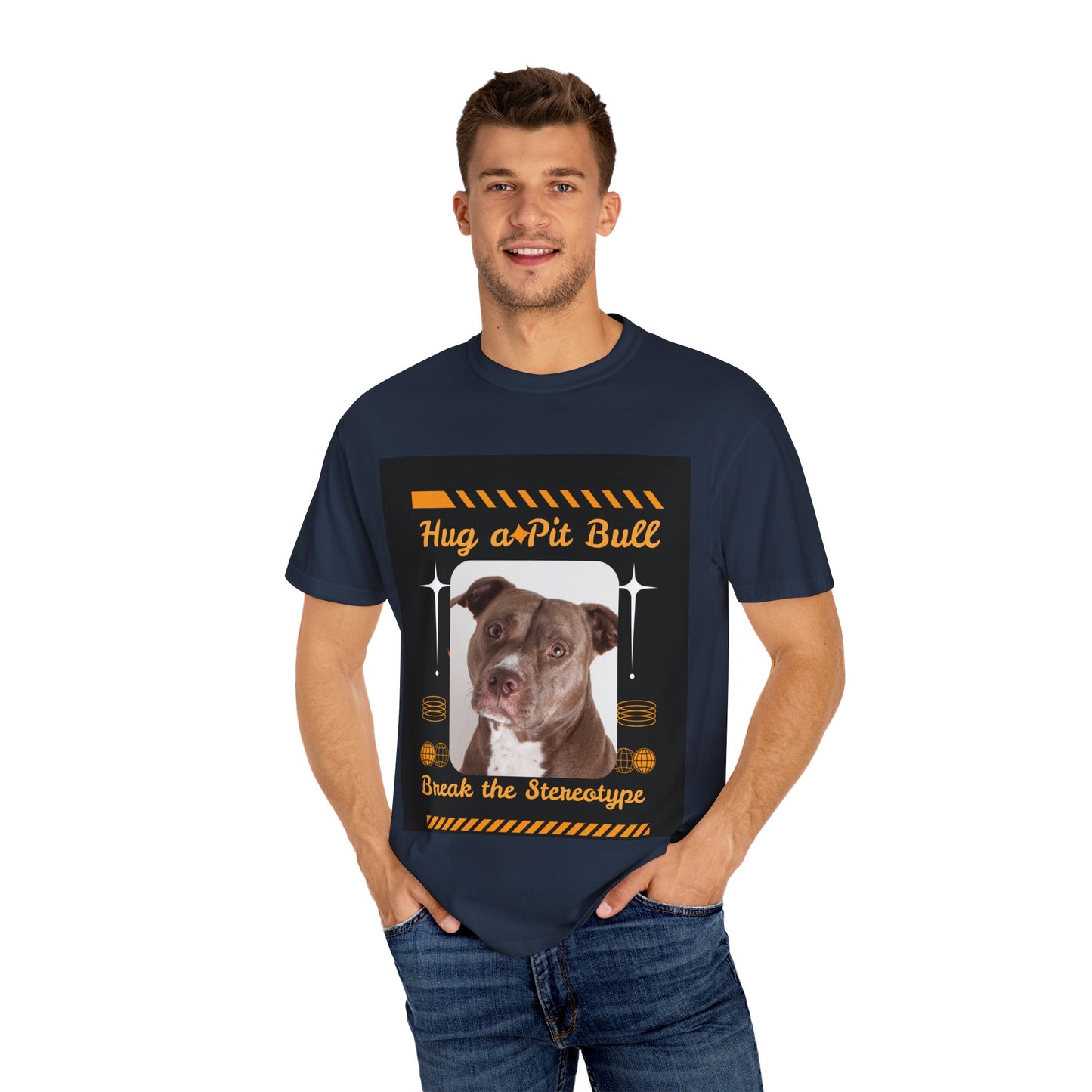 Pit Bull Awareness T-Shirt, Animal Lover Gift, Break the Stereotype Tee, Unisex Dog Shirt, Gifts for Dog Owners
