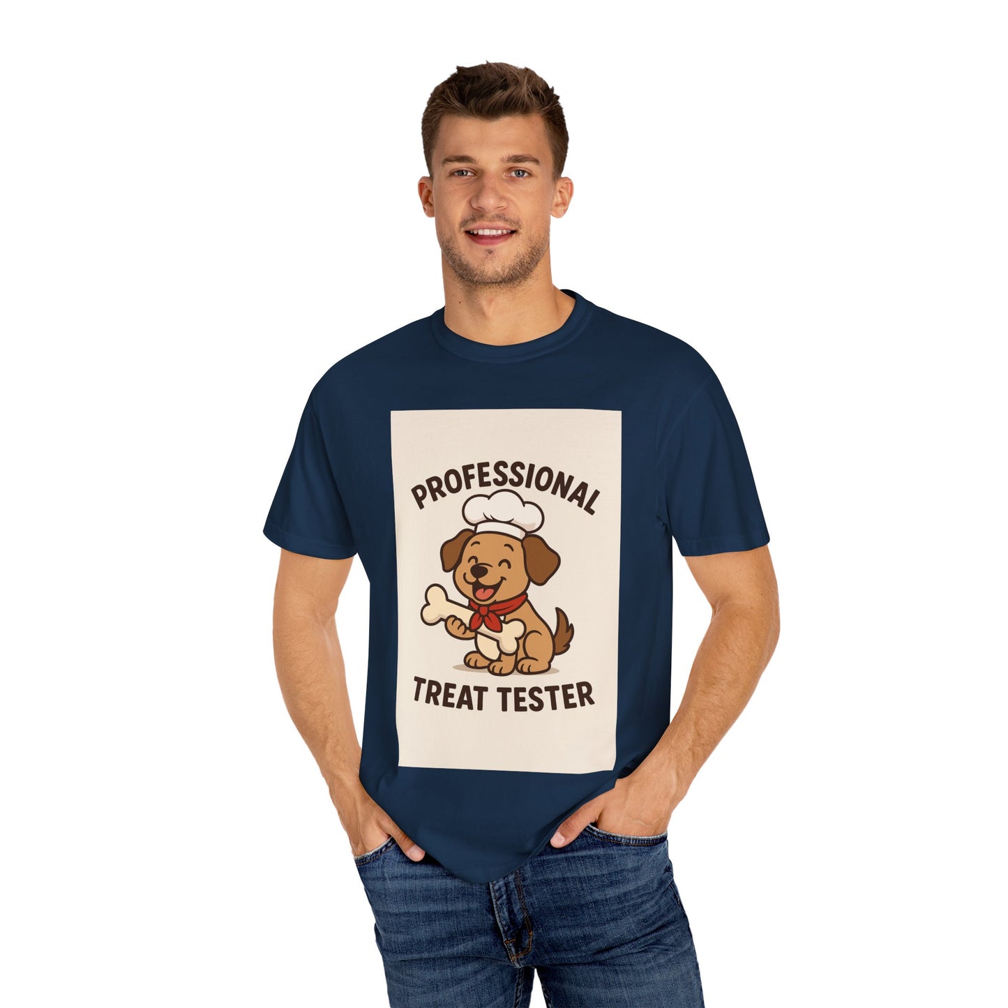Funny Dog Lover's T-Shirt, Professional Treat Tester Tee, Gift for Pet Owners, Animal Lover Shirt, Dog Mom Gift
