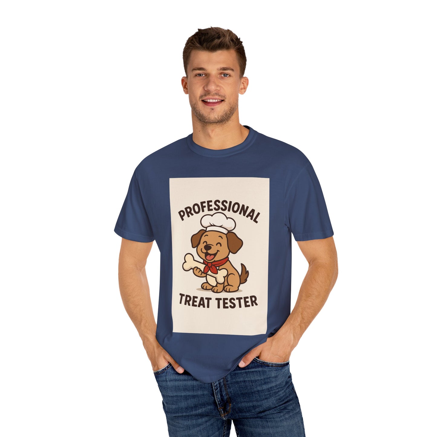 Funny Dog Lover's T-Shirt, Professional Treat Tester Tee, Gift for Pet Owners, Animal Lover Shirt, Dog Mom Gift
