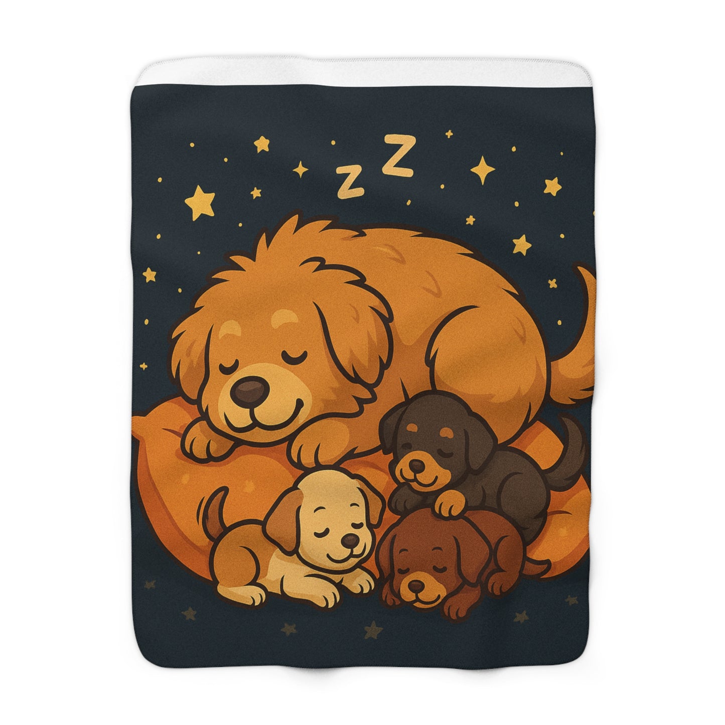 Cozy Dog-Themed Sherpa Fleece Blanket for Pet Lovers, Gifts for Dog Owners, Cute Puppy Decor, Warm Throw Blanket, Snuggle Time Essentials