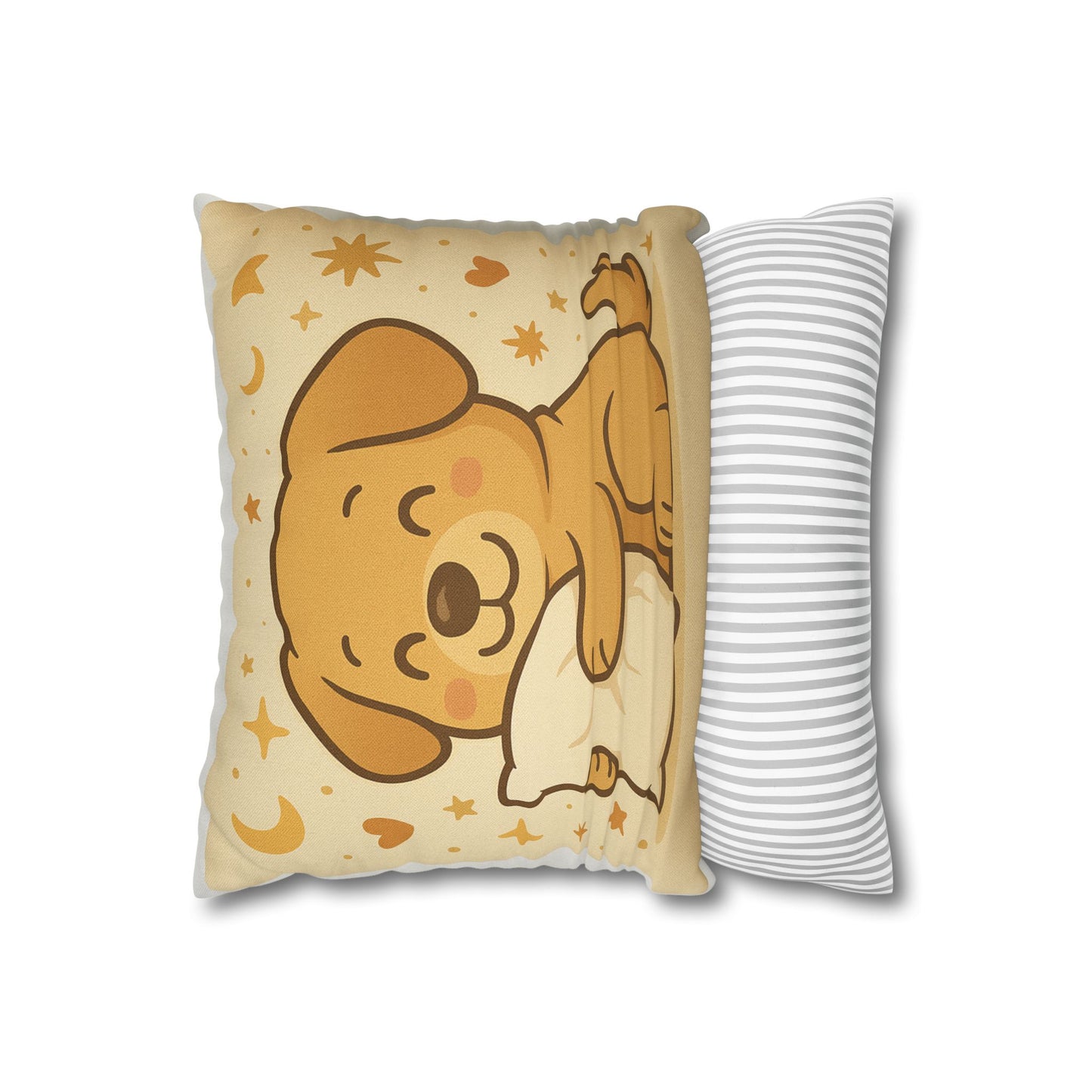 Adorable Dog-Themed Pillowcase, Cozy Pet Decor, Dog Lover Gift, Cute Home Accent, Nursery Pillow