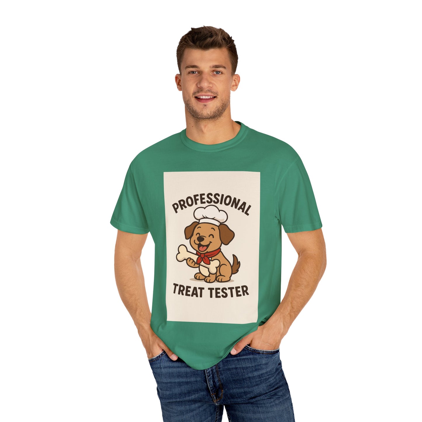 Funny Dog Lover's T-Shirt, Professional Treat Tester Tee, Gift for Pet Owners, Animal Lover Shirt, Dog Mom Gift