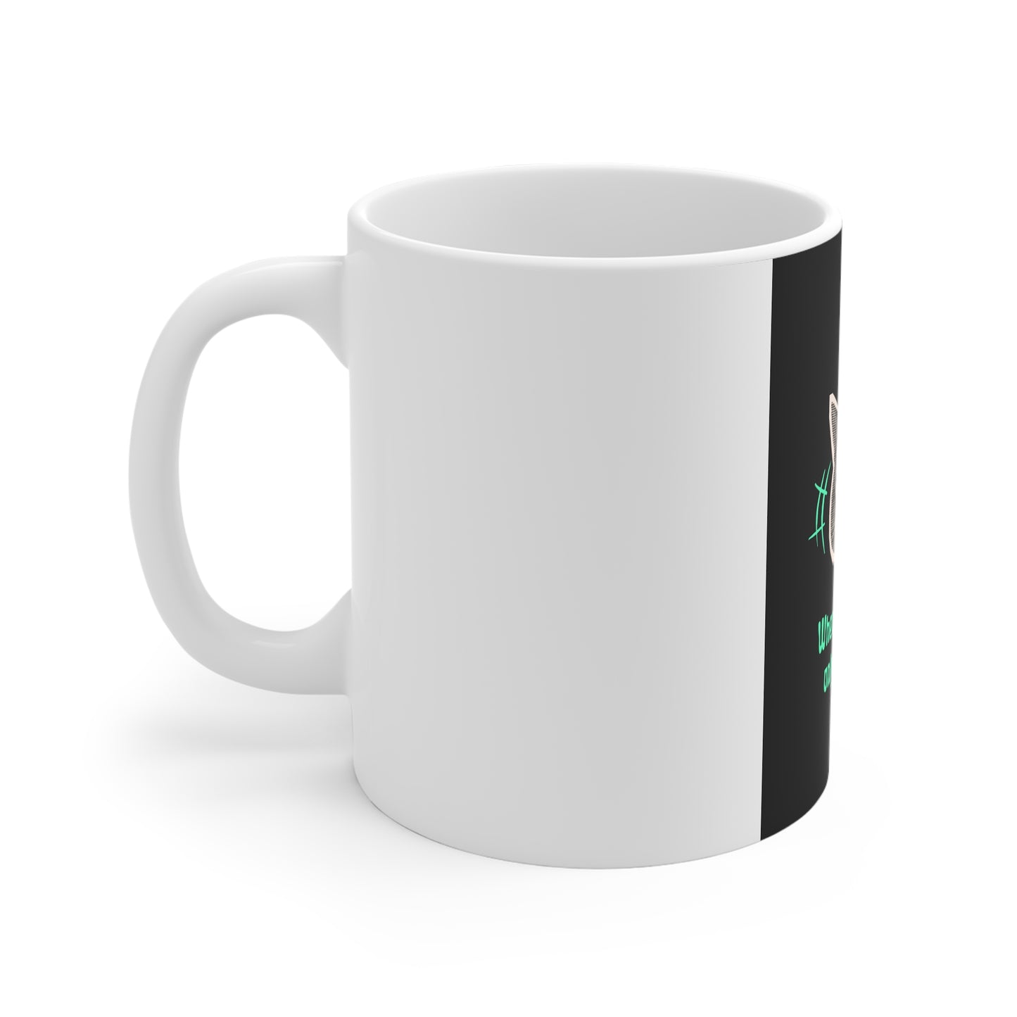 Funny Cat Mug: 'When You Realize It's Only Wednesday', Gift for Cat Lovers, Humor for Office, Coffee Time, Cute Ceramic Cup, Weekday [...]