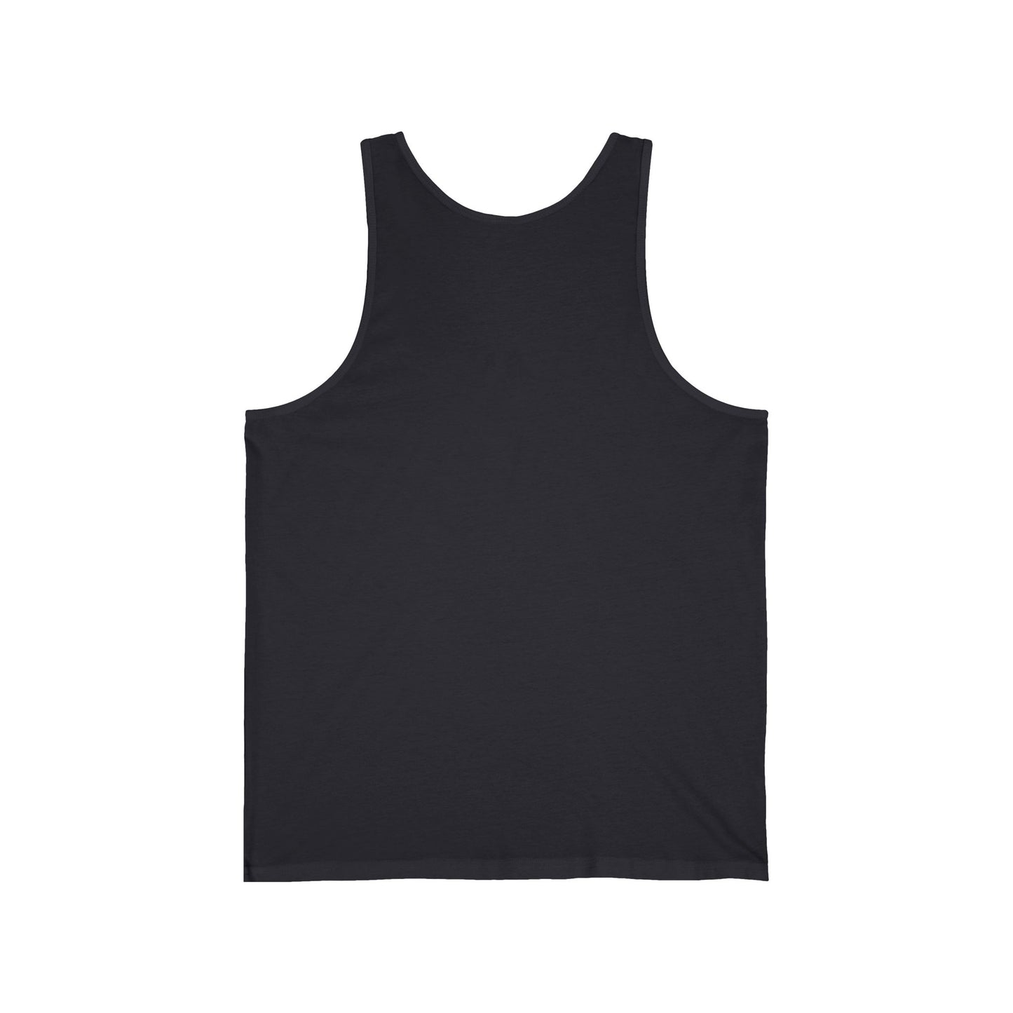 Unisex Jersey Tank Top with Floral Design, Summer Apparel, Gifts for Pet Lovers, Casual Wear, Beach Essentials, Birthday Present