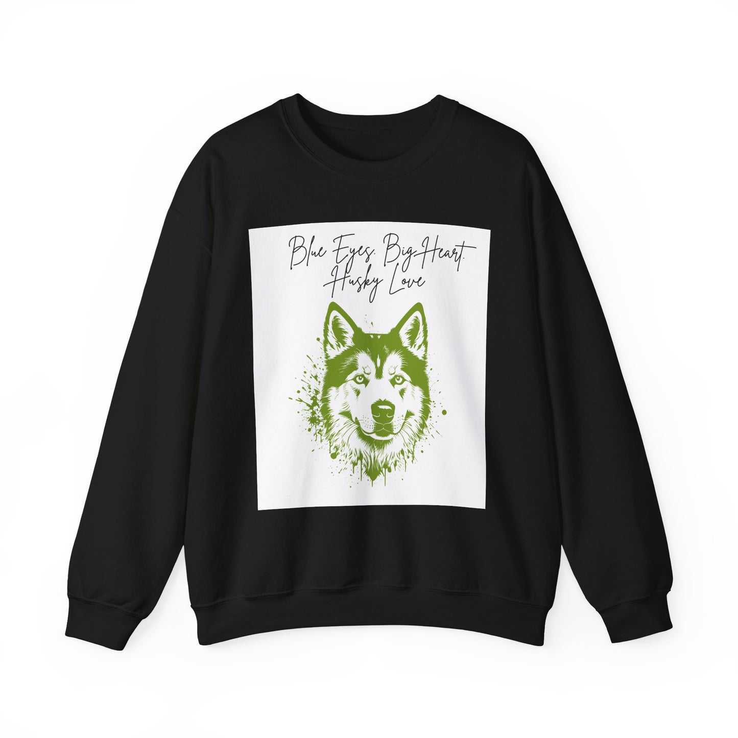 Husky Love Crewneck Sweatshirt | Cozy Pet Lover Gift, Unisex Sweatshirt, Animal Lover Apparel, Dog Sweatshirt, Birthday Gift