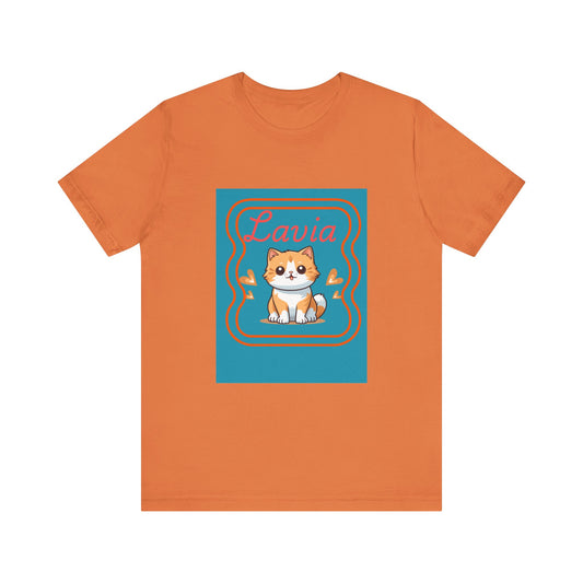 Cute Cat Graphic Tee, Pet Lover Shirt, Animal Lover Gift, Casual Wear, Birthday Gift, Holiday T-Shirt, Unisex Tee