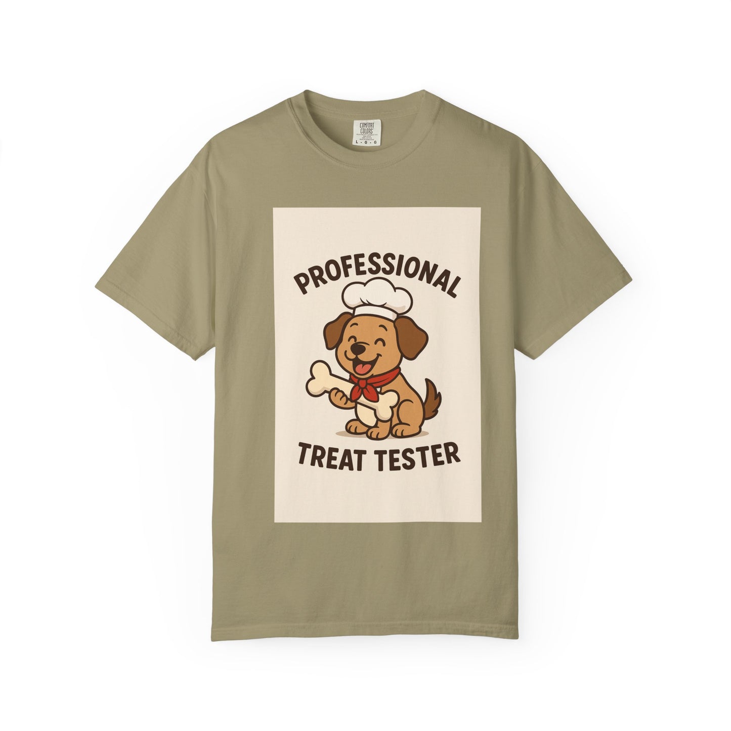 Funny Dog Lover's T-Shirt, Professional Treat Tester Tee, Gift for Pet Owners, Animal Lover Shirt, Dog Mom Gift