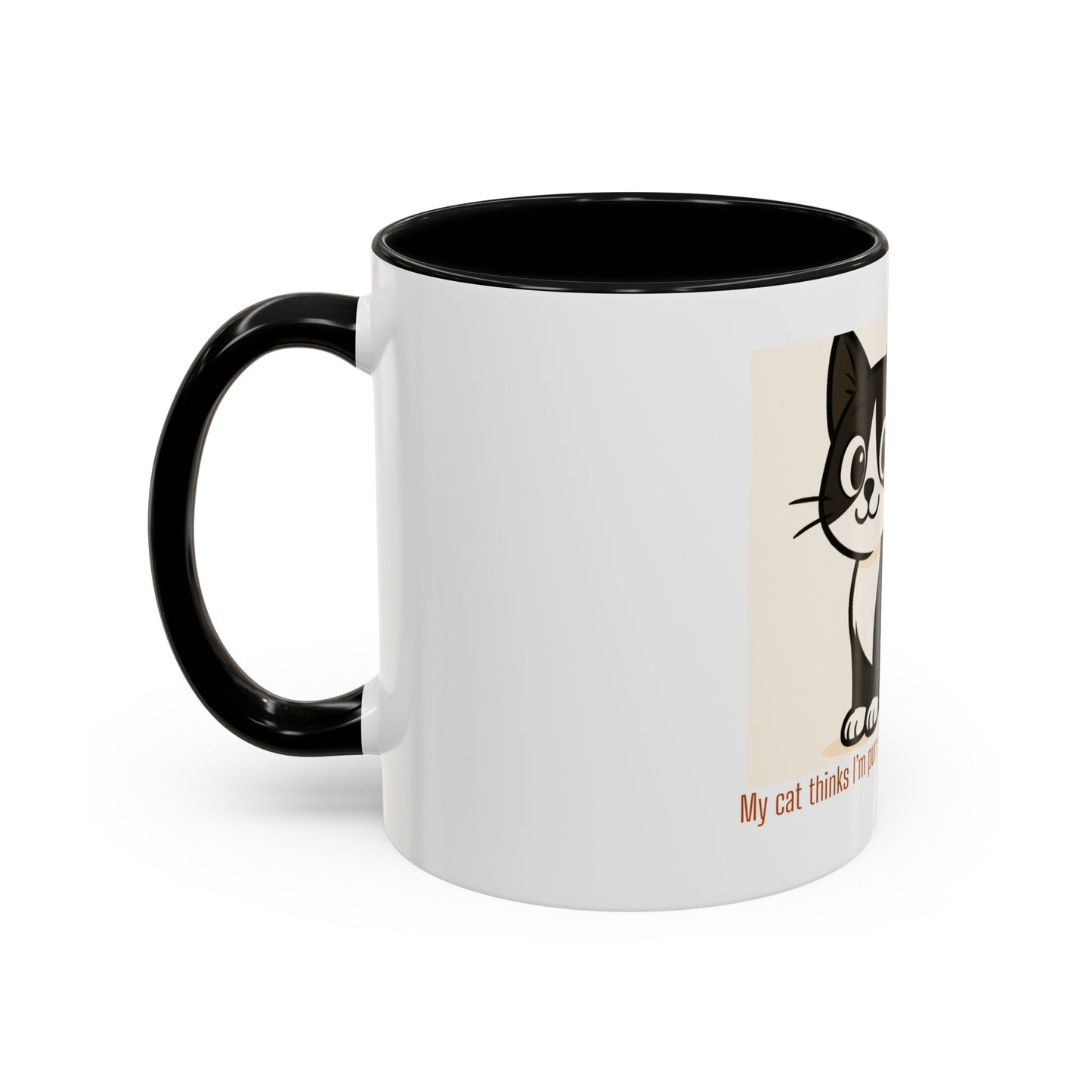 Purr-fect Cat Coffee Mug - for Cat Lovers, Pet Owners, Gift for Her, Funny Cat Lover Mug, Cute Animal Coffee Cup