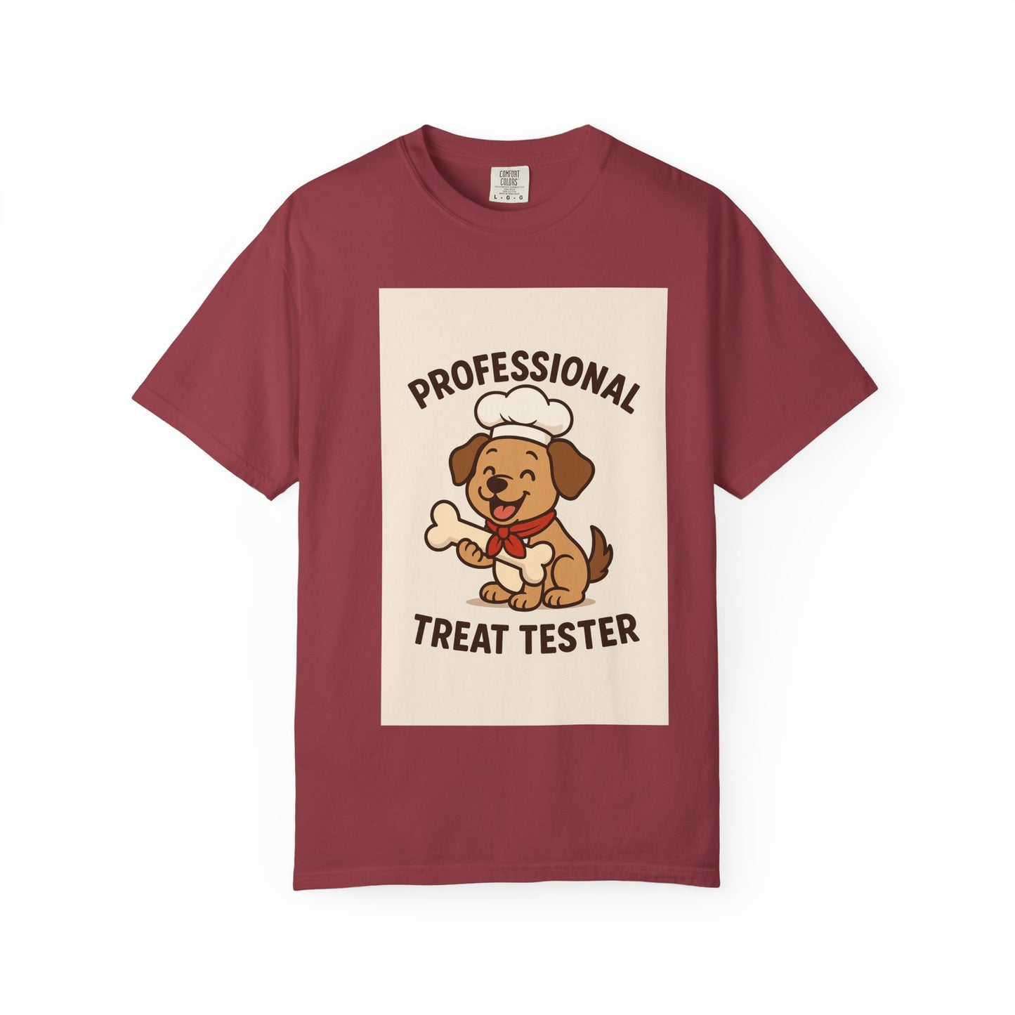 Funny Dog Lover's T-Shirt, Professional Treat Tester Tee, Gift for Pet Owners, Animal Lover Shirt, Dog Mom Gift