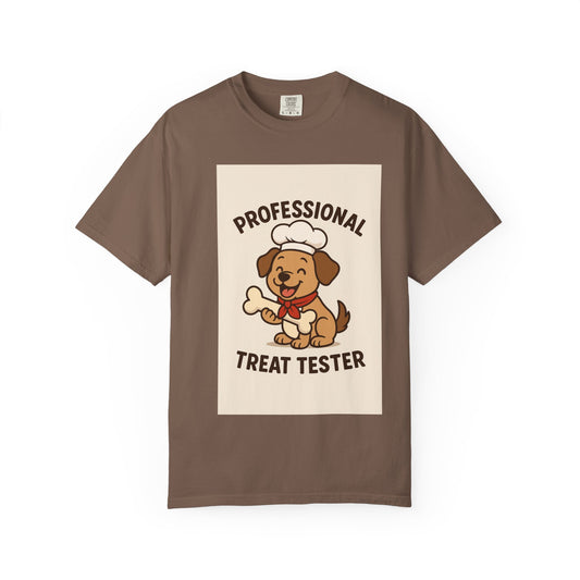 Funny Dog Lover's T-Shirt, Professional Treat Tester Tee, Gift for Pet Owners, Animal Lover Shirt, Dog Mom Gift