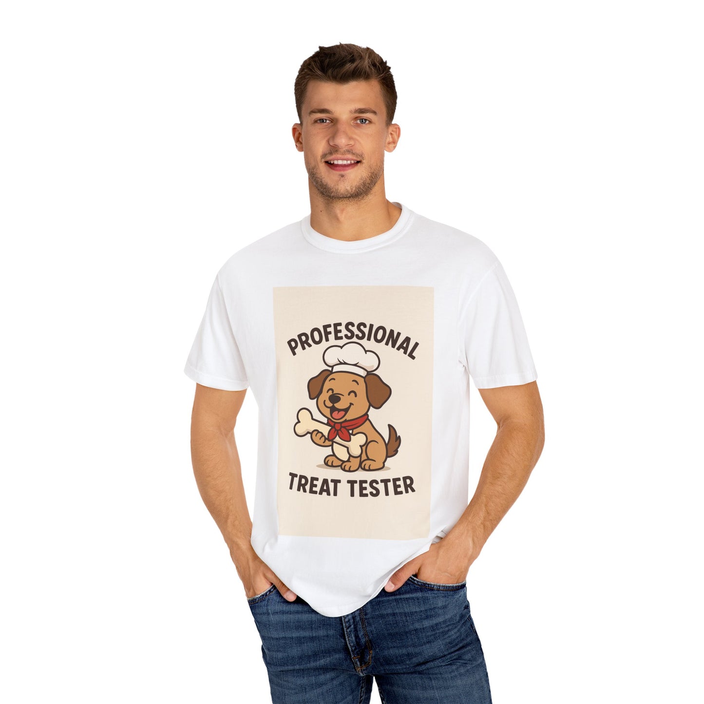 Funny Dog Lover's T-Shirt, Professional Treat Tester Tee, Gift for Pet Owners, Animal Lover Shirt, Dog Mom Gift
