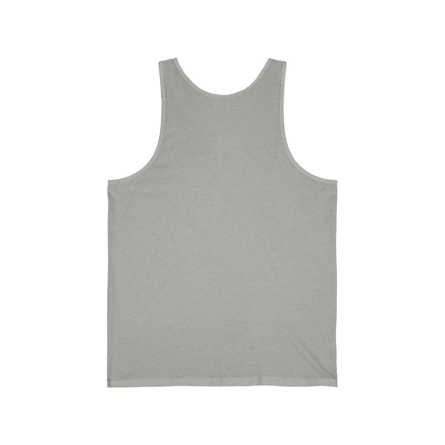 Unisex Jersey Tank Top with Floral Design, Summer Apparel, Gifts for Pet Lovers, Casual Wear, Beach Essentials, Birthday Present