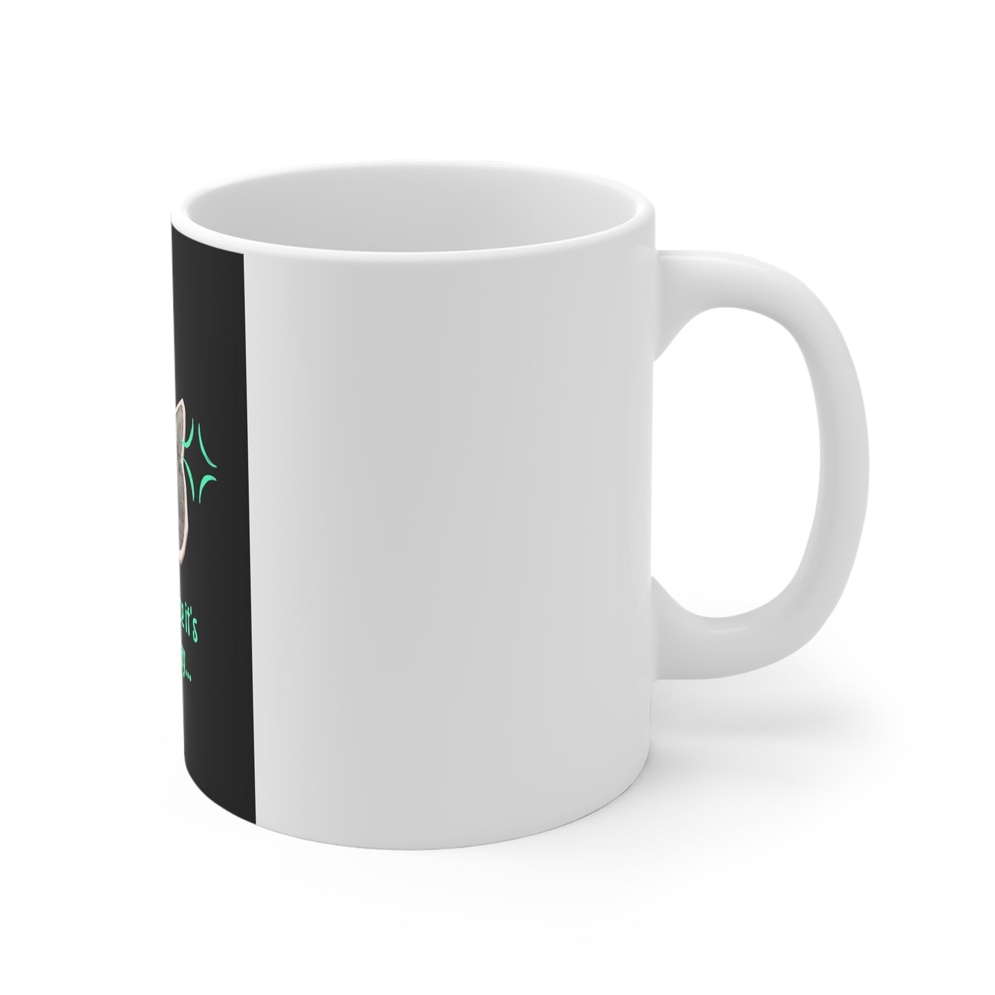 Funny Cat Mug: 'When You Realize It's Only Wednesday', Gift for Cat Lovers, Humor for Office, Coffee Time, Cute Ceramic Cup, Weekday [...]