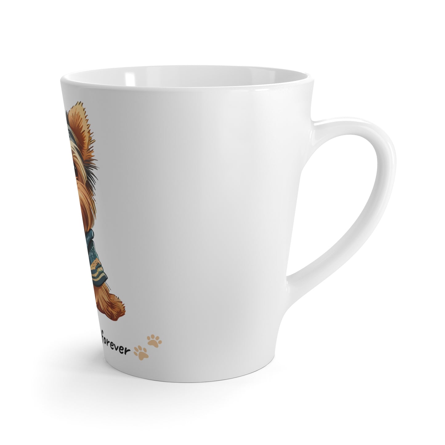 Best Friends Forever Dog Latte Mug | Cute Yorkshire Terrier Design | Pet Lover Gift | Coffee Cup for Dog Owners | Animal Lover Mug | [...]
