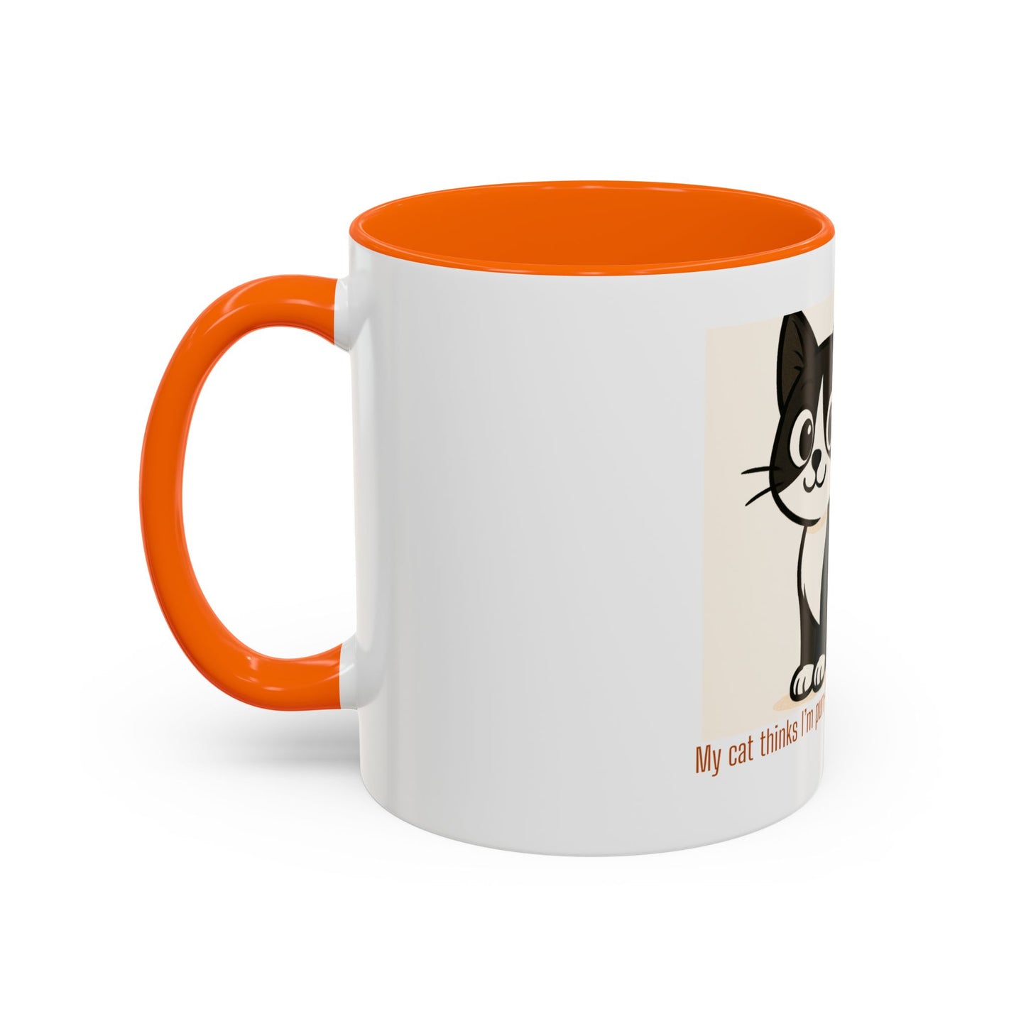 Purr-fect Cat Coffee Mug - for Cat Lovers, Pet Owners, Gift for Her, Funny Cat Lover Mug, Cute Animal Coffee Cup