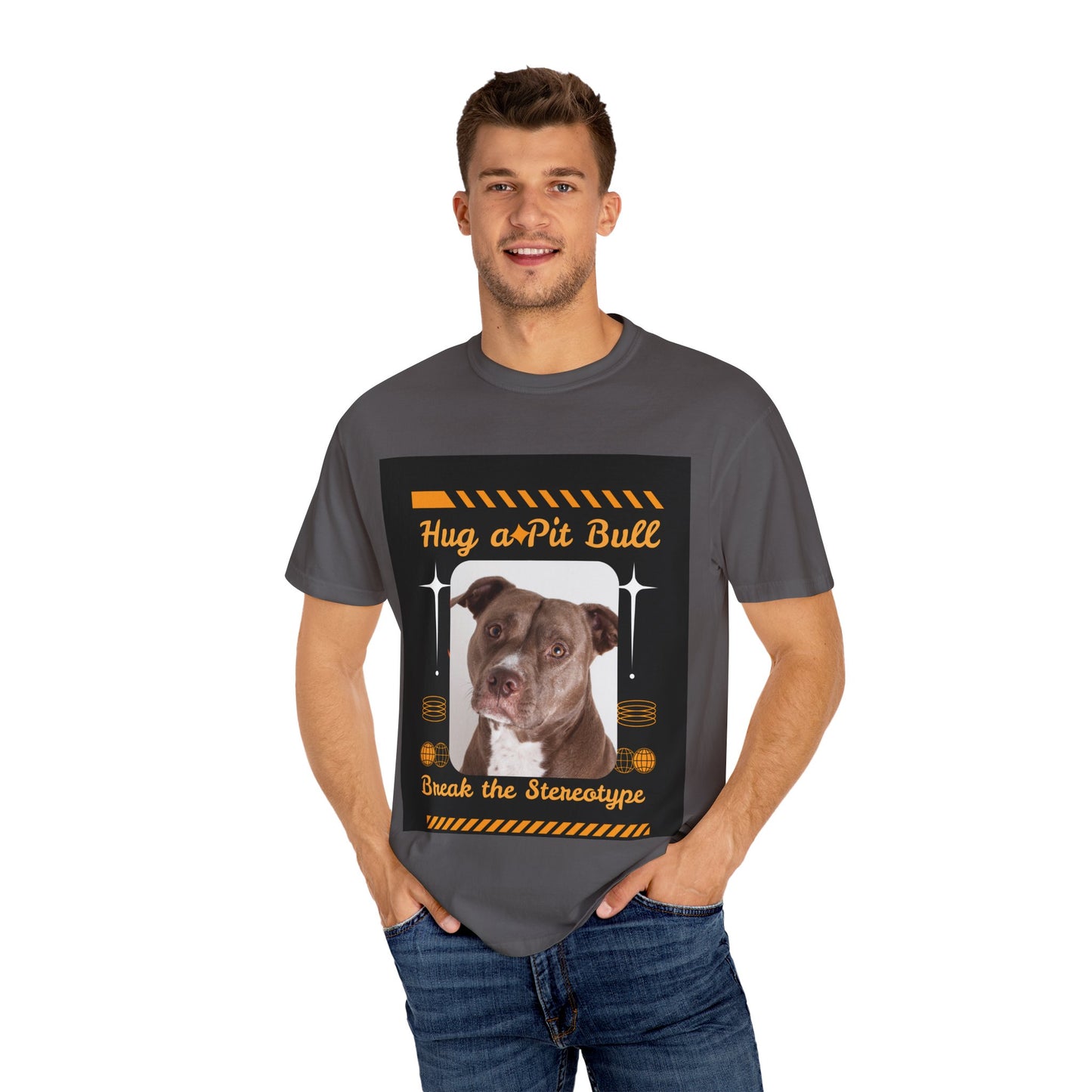 Pit Bull Awareness T-Shirt, Animal Lover Gift, Break the Stereotype Tee, Unisex Dog Shirt, Gifts for Dog Owners