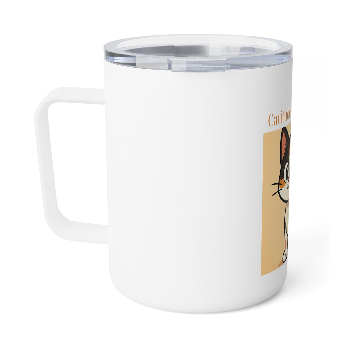 Cute Cat Insulated Coffee Mug, Adorable Gift for Cat Lovers, Perfect for Home or Office, Unique Pet-Themed Travel Mug, Catitude is [...]