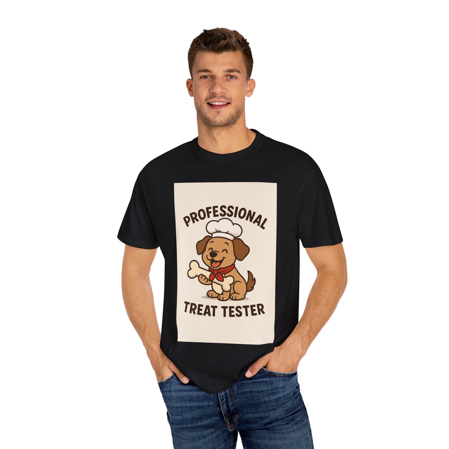 Funny Dog Lover's T-Shirt, Professional Treat Tester Tee, Gift for Pet Owners, Animal Lover Shirt, Dog Mom Gift