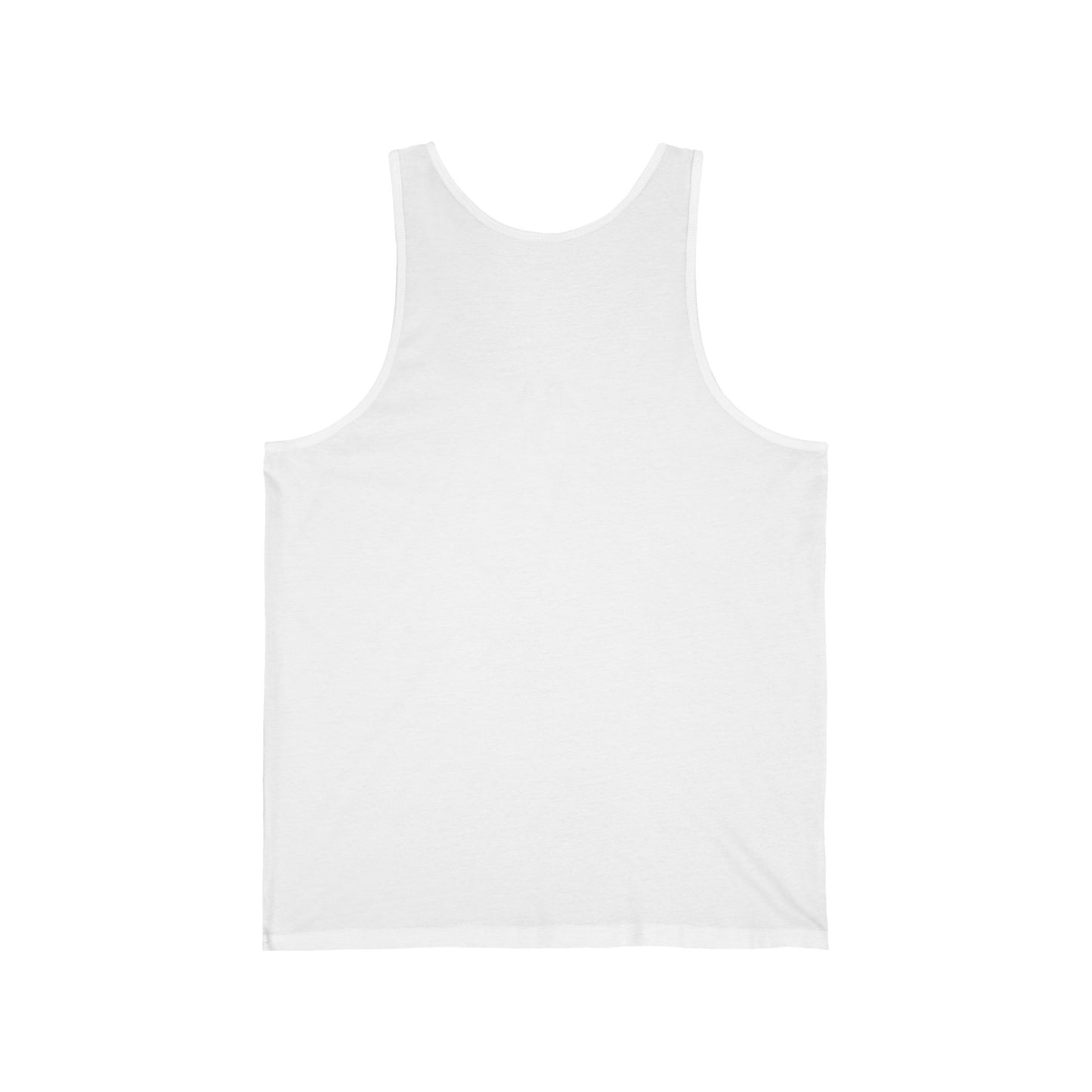 Unisex Jersey Tank Top with Floral Design, Summer Apparel, Gifts for Pet Lovers, Casual Wear, Beach Essentials, Birthday Present