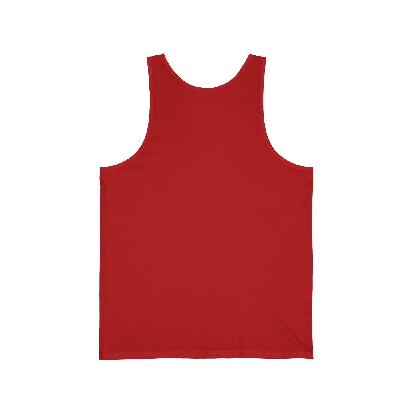 Unisex Jersey Tank Top with Floral Design, Summer Apparel, Gifts for Pet Lovers, Casual Wear, Beach Essentials, Birthday Present
