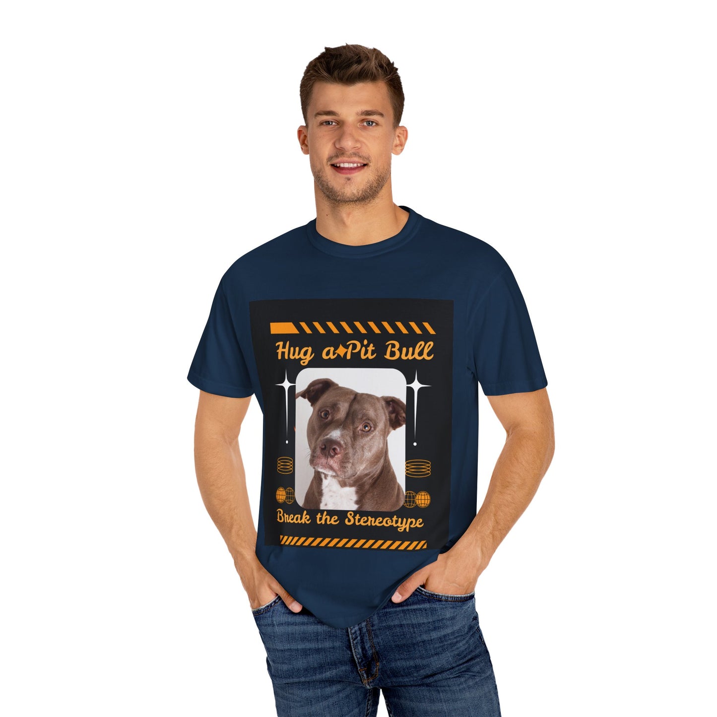 Pit Bull Awareness T-Shirt, Animal Lover Gift, Break the Stereotype Tee, Unisex Dog Shirt, Gifts for Dog Owners