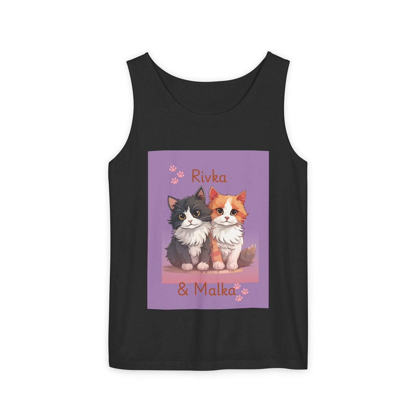 Adorable Cat Lovers Tank Top, Cute Animal Apparel, Gift for Cat Owners, Pet Lover Summer Shirt, Cat Themed Fashion