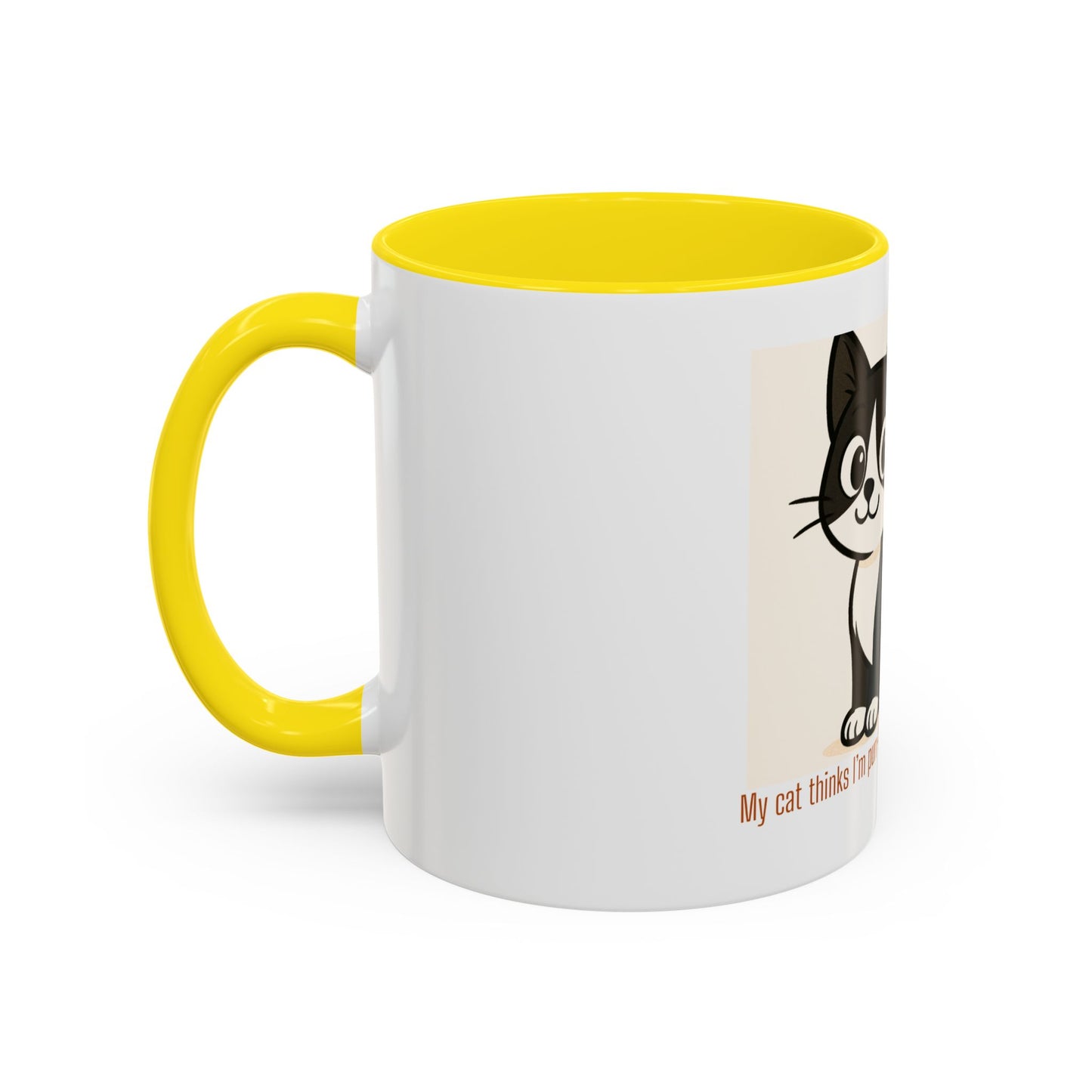 Purr-fect Cat Coffee Mug - for Cat Lovers, Pet Owners, Gift for Her, Funny Cat Lover Mug, Cute Animal Coffee Cup