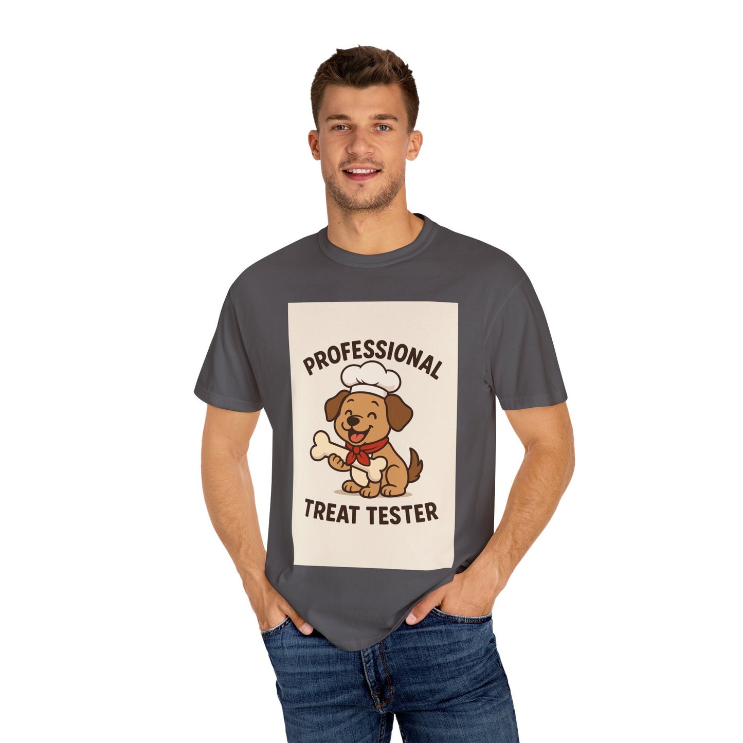 Funny Dog Lover's T-Shirt, Professional Treat Tester Tee, Gift for Pet Owners, Animal Lover Shirt, Dog Mom Gift