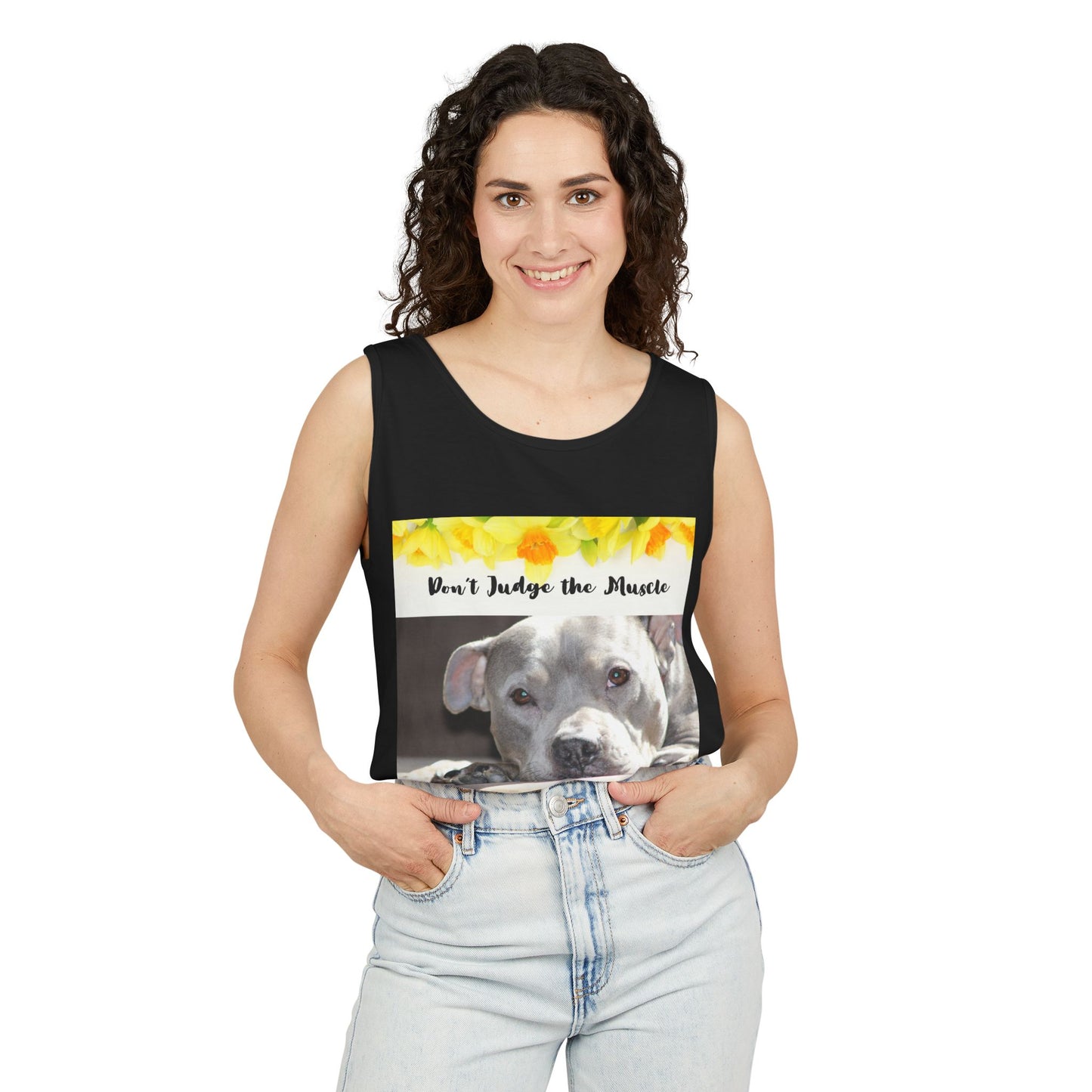 Feel the Love Tank Top, Dog Lover Gift, Summer Fashion, Cute Graphic Tank, Unisex Gift, Casual Wear, Animal Rescue Fundraiser
