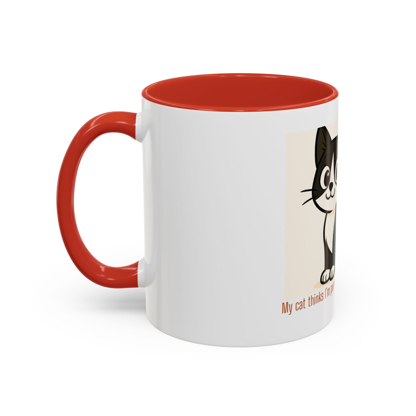 Purr-fect Cat Coffee Mug - for Cat Lovers, Pet Owners, Gift for Her, Funny Cat Lover Mug, Cute Animal Coffee Cup