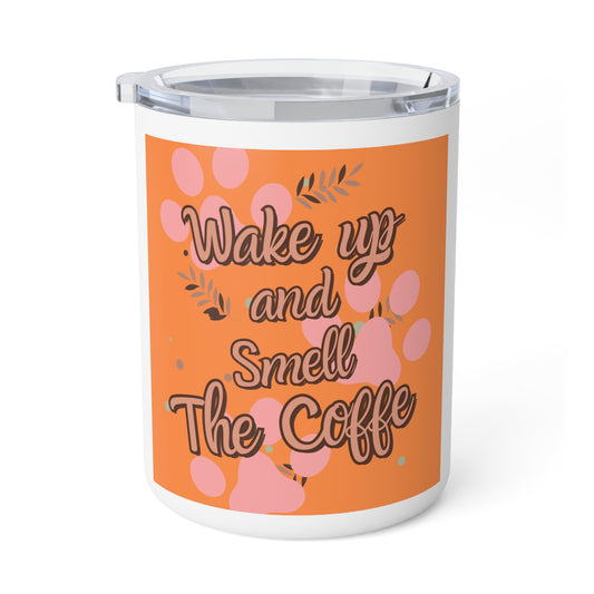 Vibrant Insulated Coffee Mug, Motivational Coffee Cup, Gifts for Coffee Lovers, Unique Travel Mug, Bright Quote Mug, Daily Inspiration