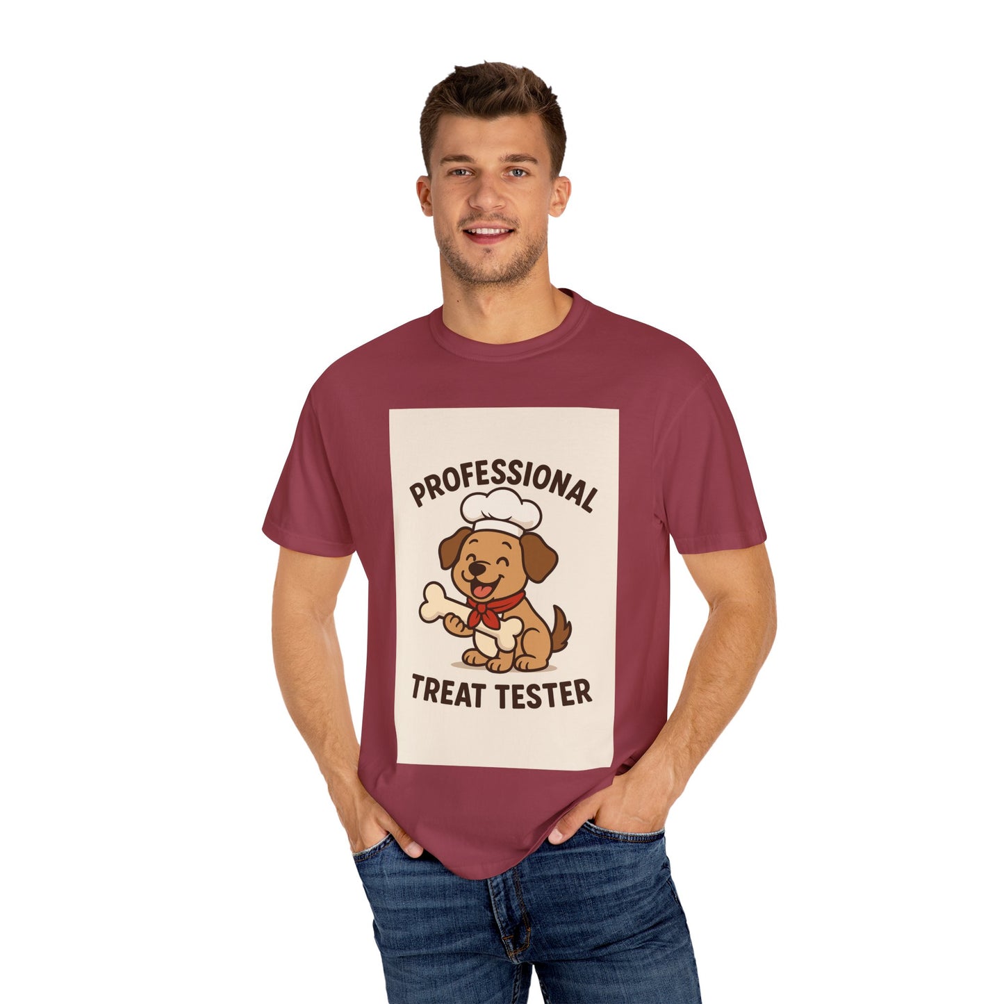 Funny Dog Lover's T-Shirt, Professional Treat Tester Tee, Gift for Pet Owners, Animal Lover Shirt, Dog Mom Gift